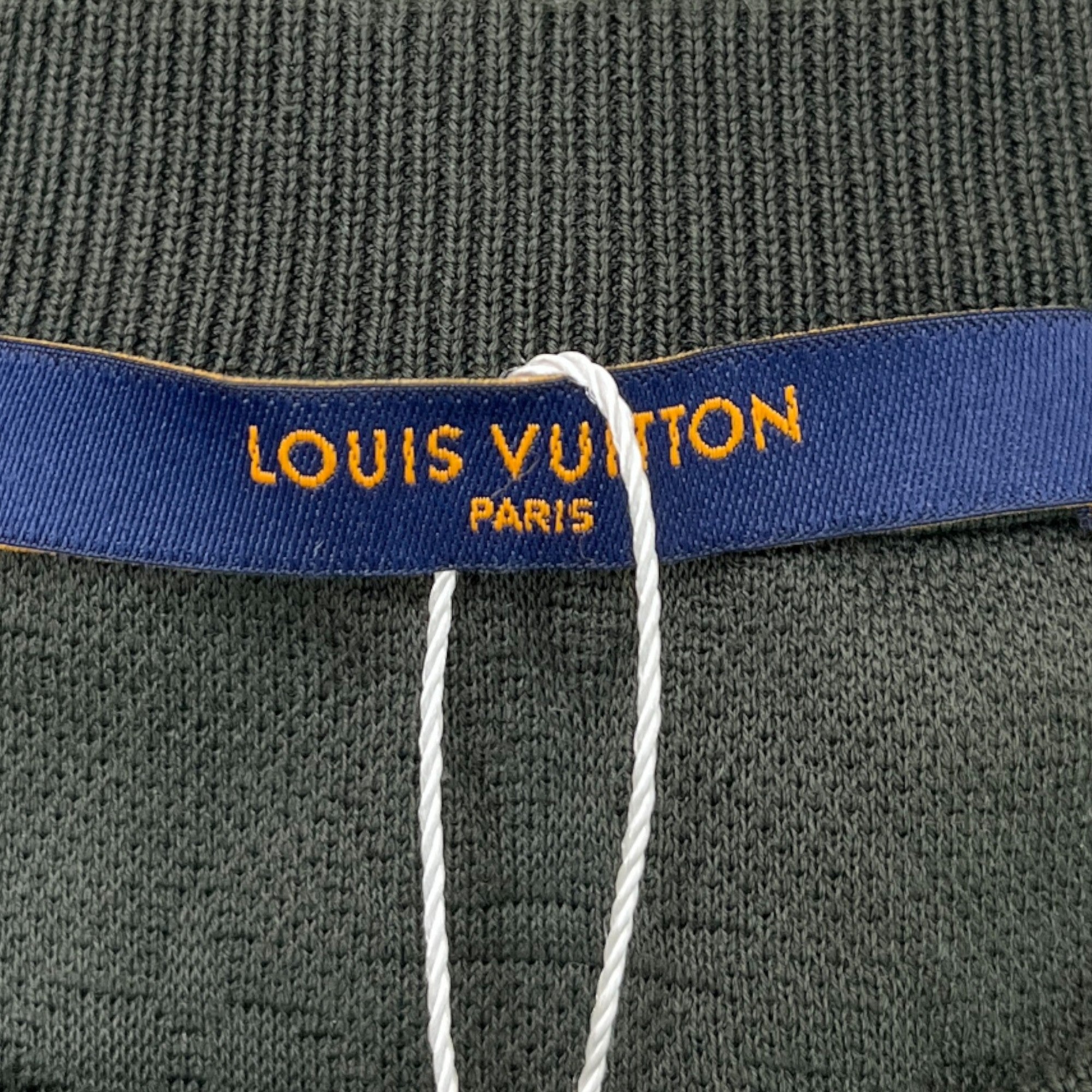 Men's Monogram Signature 3D Pocket T-Shirt Khaki Size S