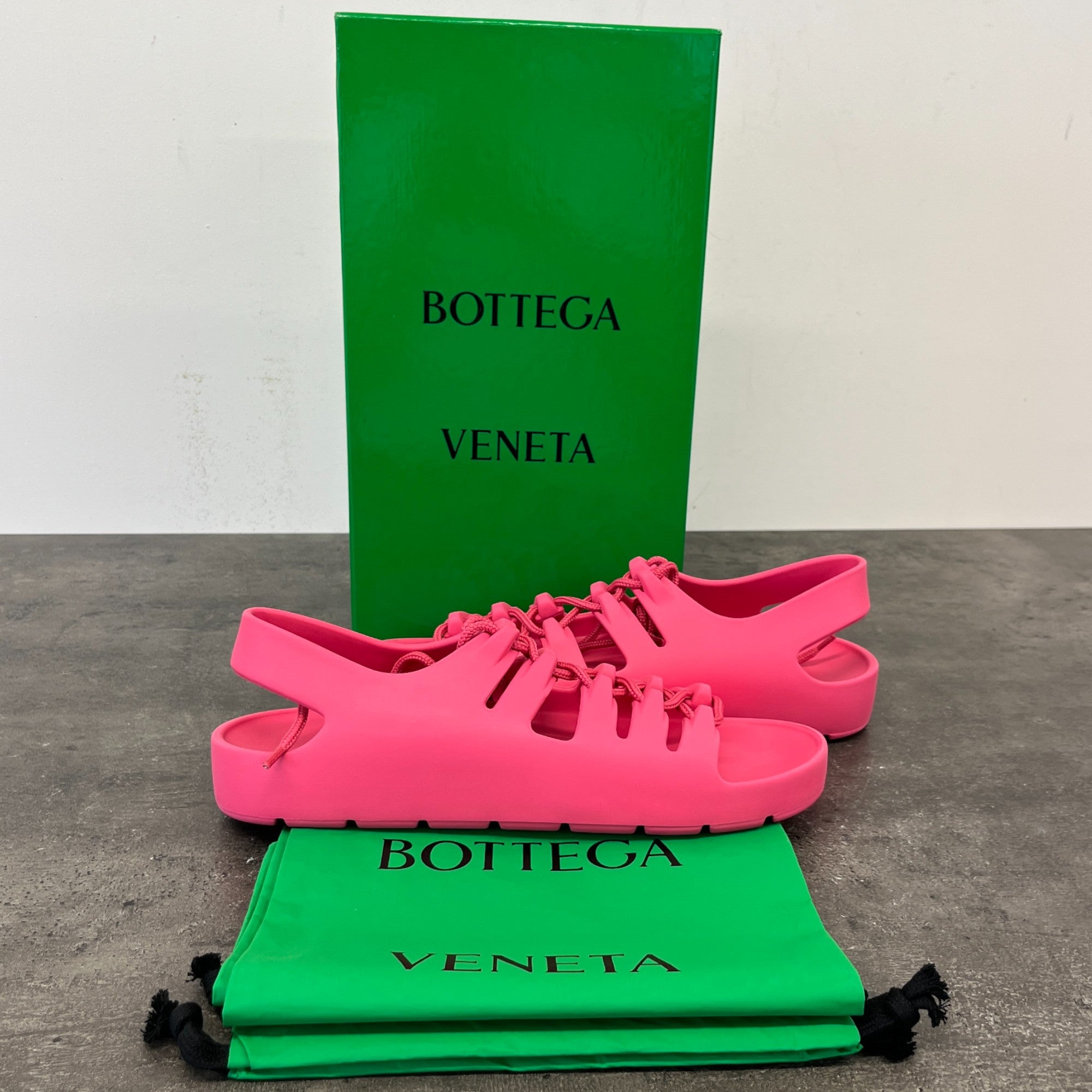 Women's Jelly Lace Slingback Slides Pink Size EU 39 / UK 6