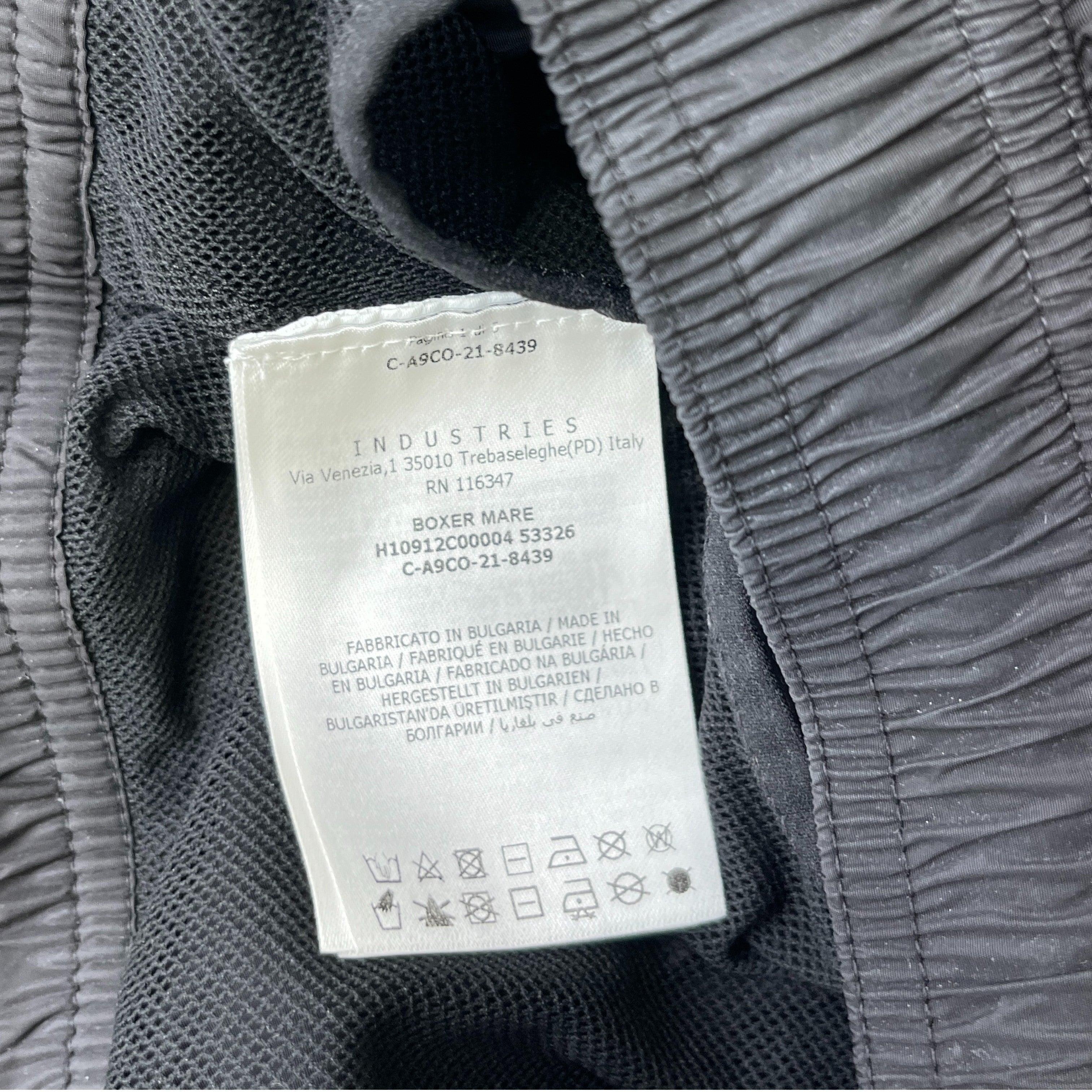 Men's Boxer Mare Swim Shorts Black Size M