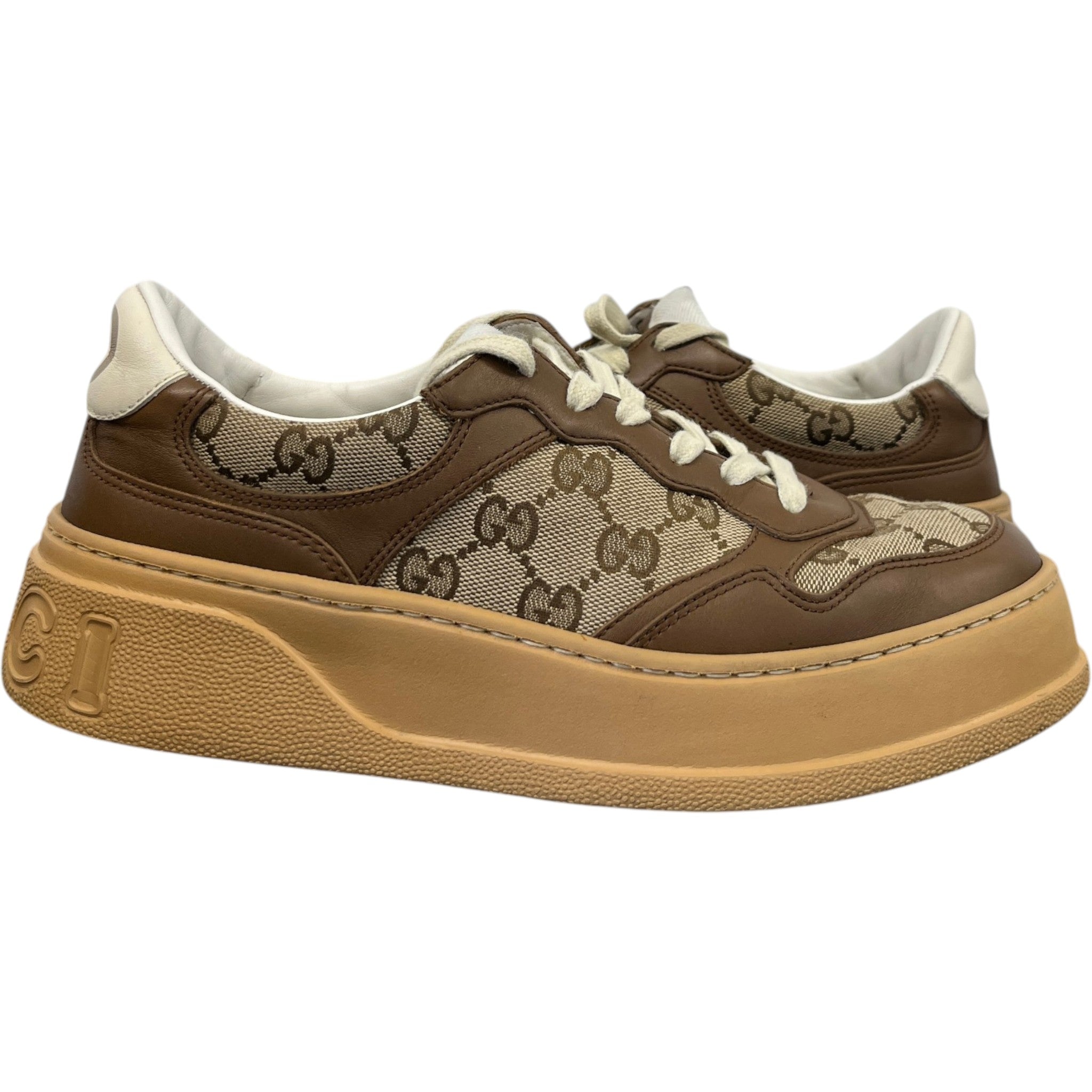 Women's Gg Low Trainers Brown Size EU 39 / UK 6