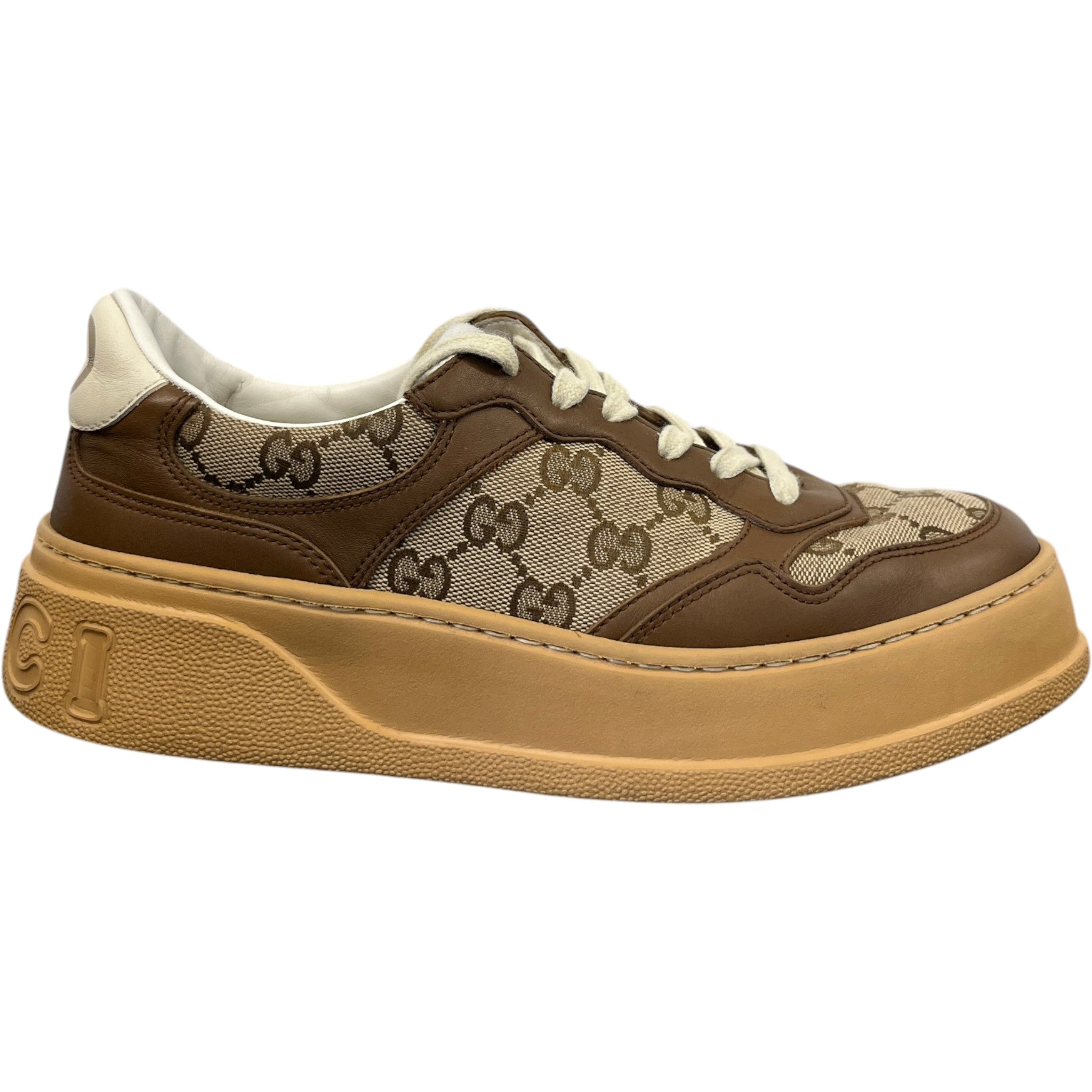 Women's Gg Low Trainers Brown Size EU 39 / UK 6