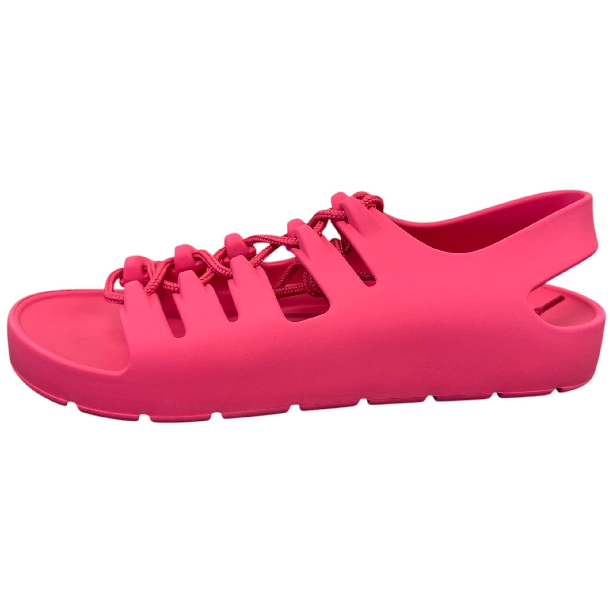 Women's Jelly Lace Slingback Slides Pink Size EU 39 / UK 6