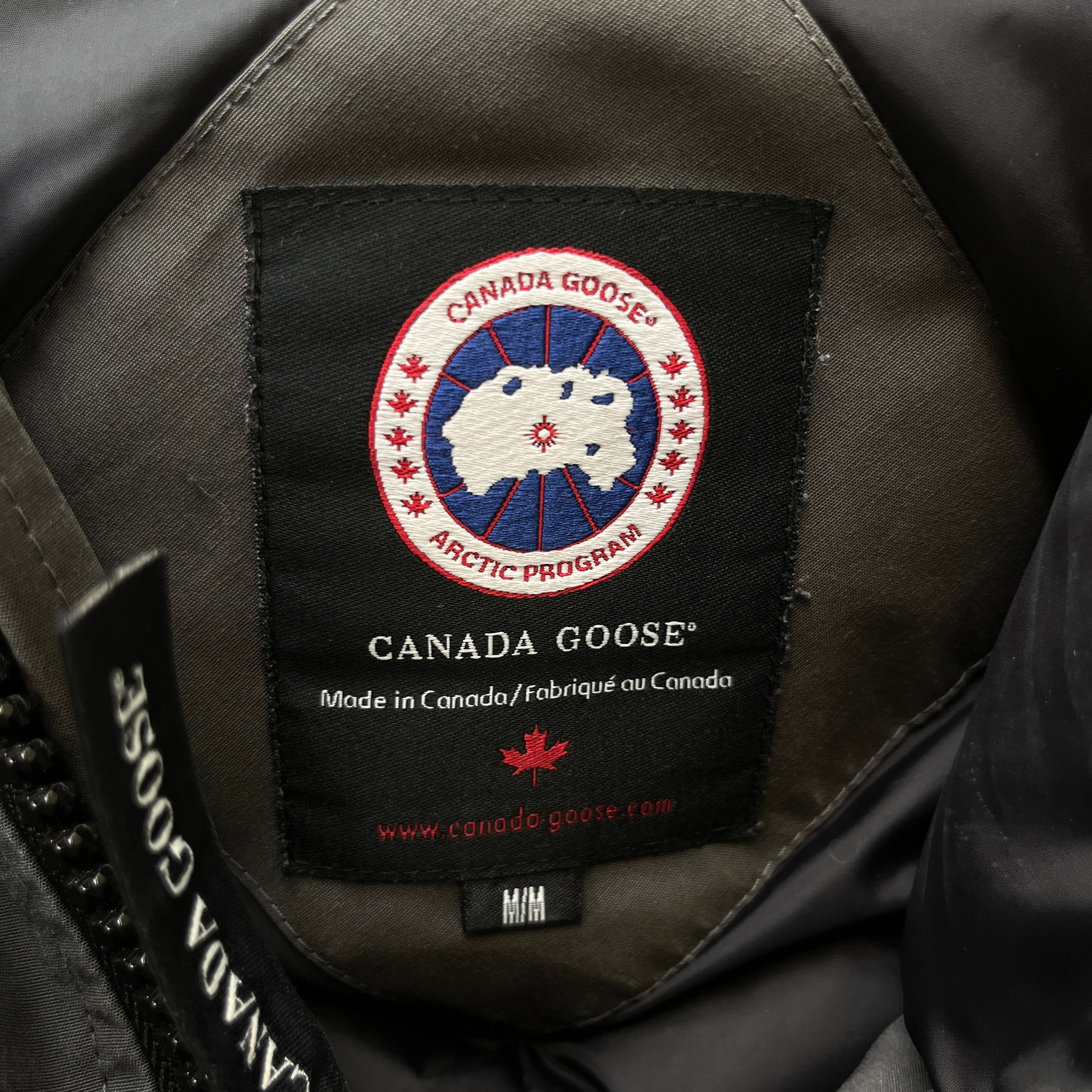 Men's Chateau Down Jacket Grey Size M