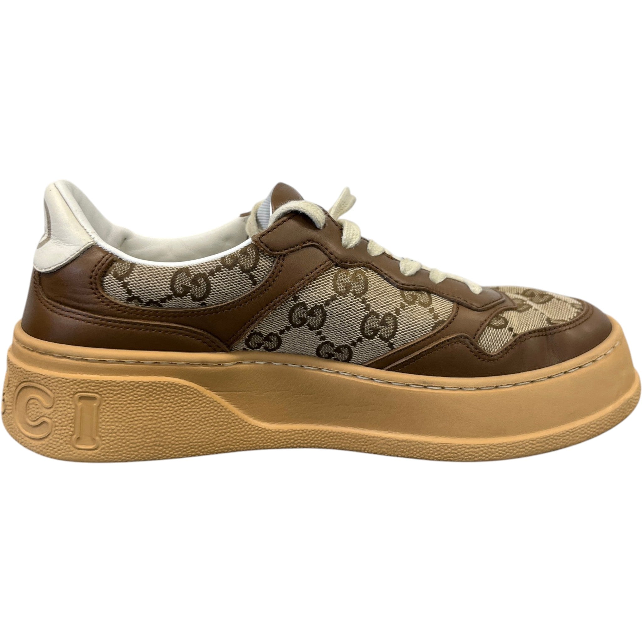 Women's Gg Low Trainers Brown Size EU 39 / UK 6