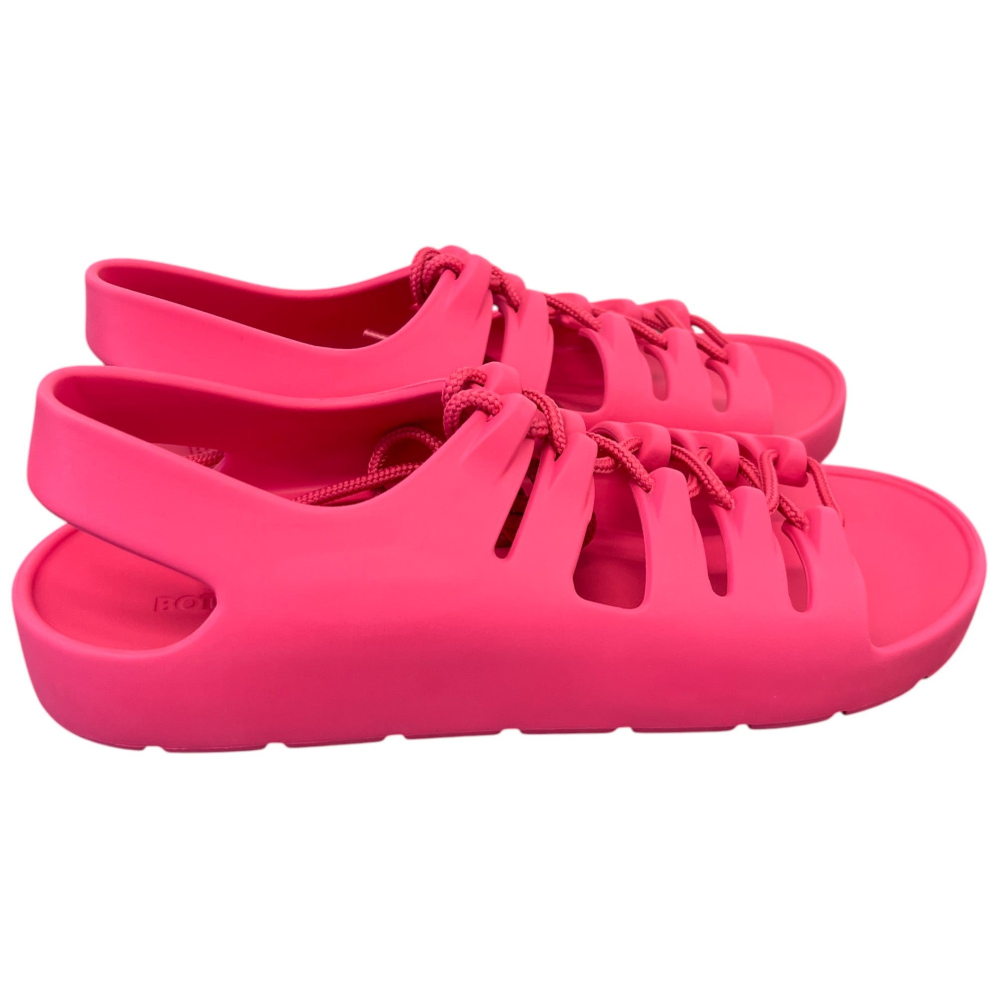 Women's Jelly Lace Slingback Slides Pink Size EU 39 / UK 6