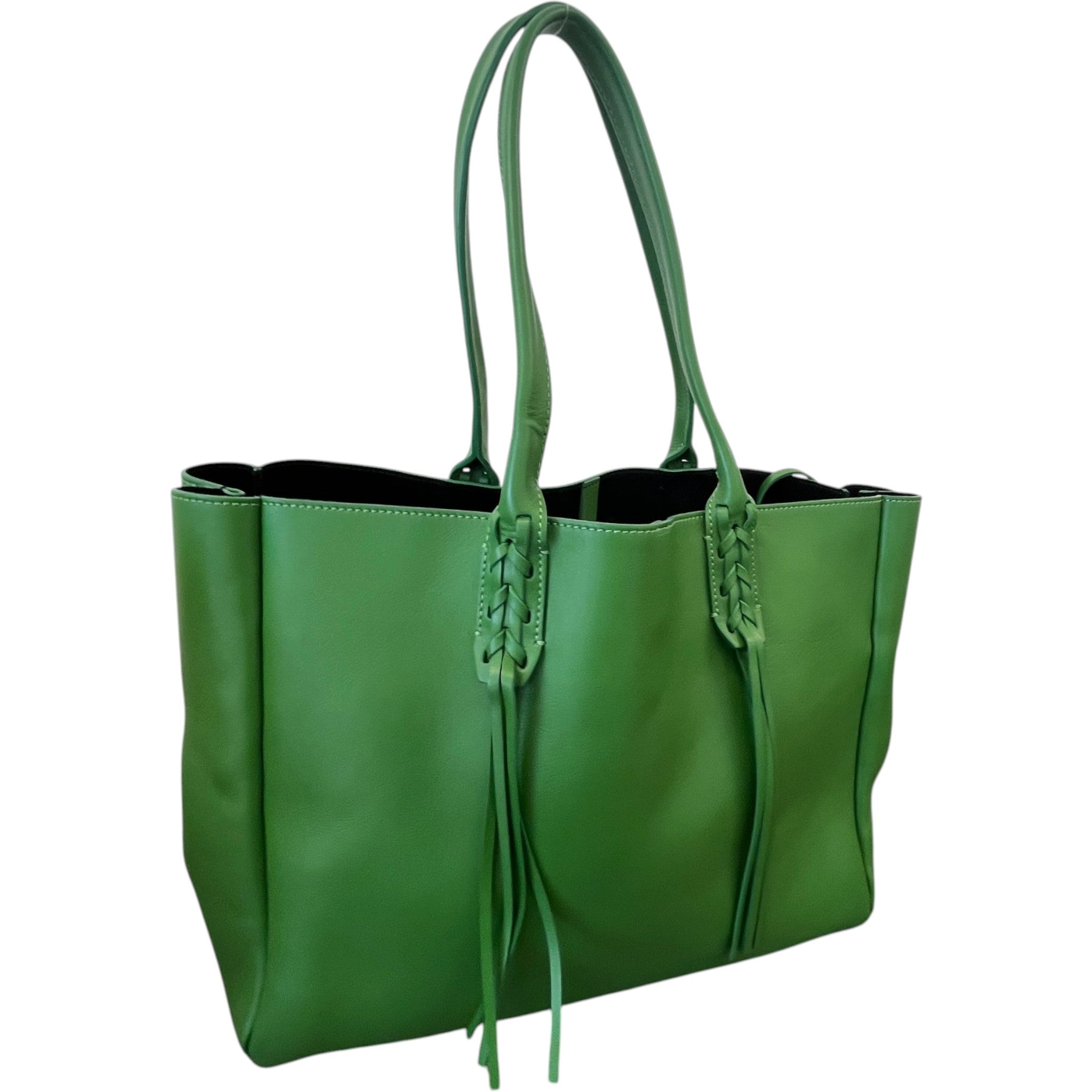 Women's Logo Tassle Tote Bag Green