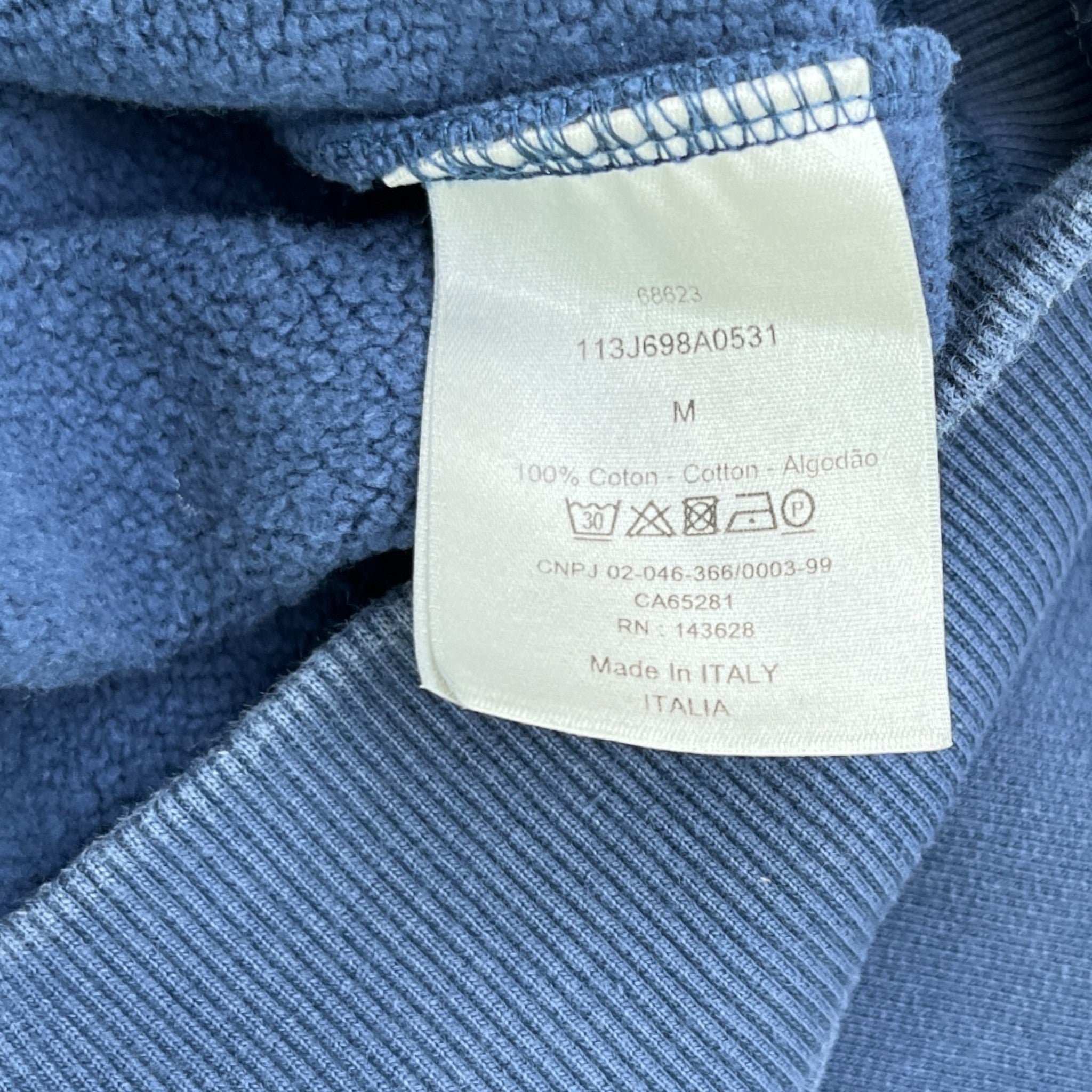 Men's Cd Icon Hoodie Navy Size M