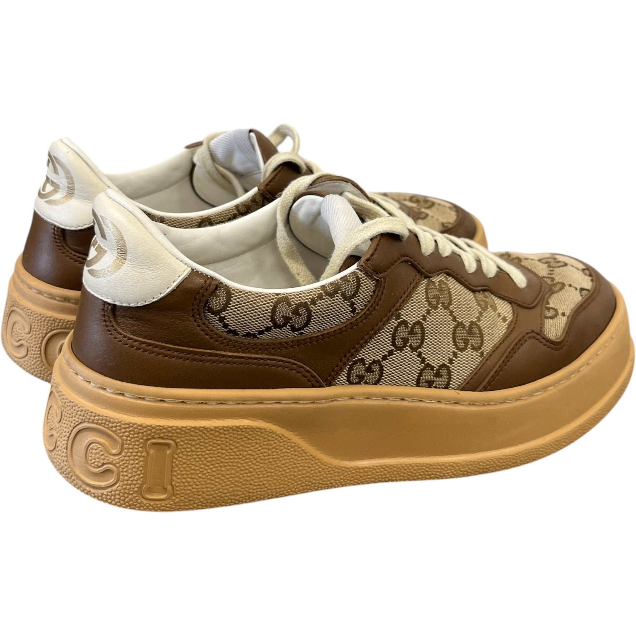 Women's Gg Low Trainers Brown Size EU 39 / UK 6