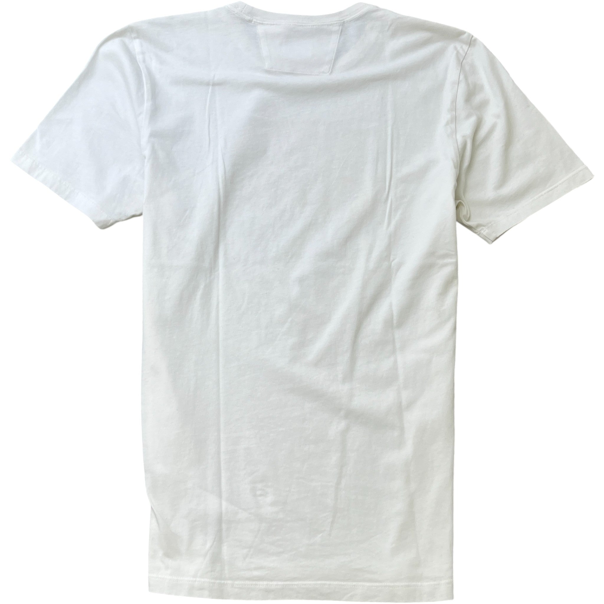 Men's Logo Print T-Shirt White Size S