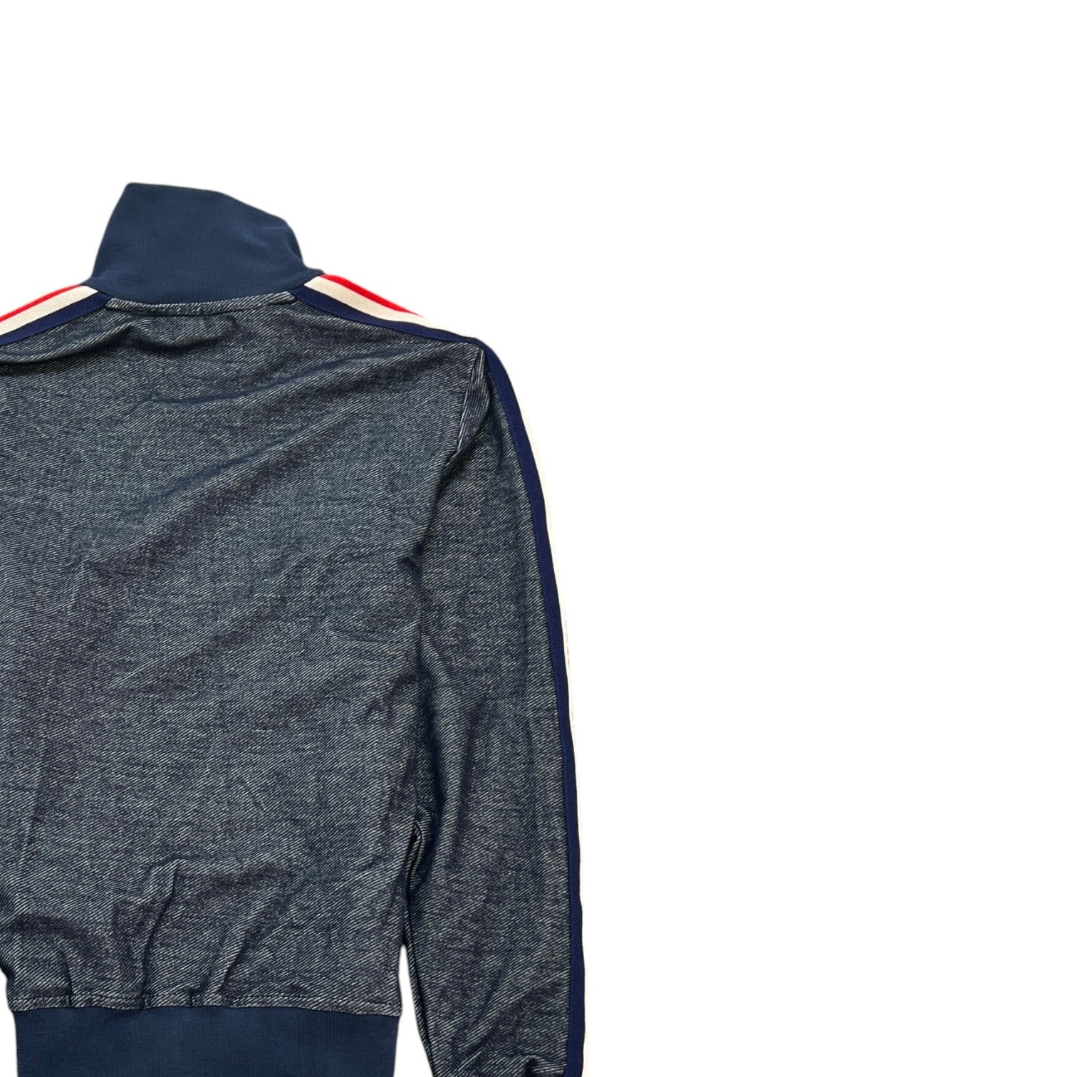 Men's Tab Logo Track Jacket Blue Size XXS