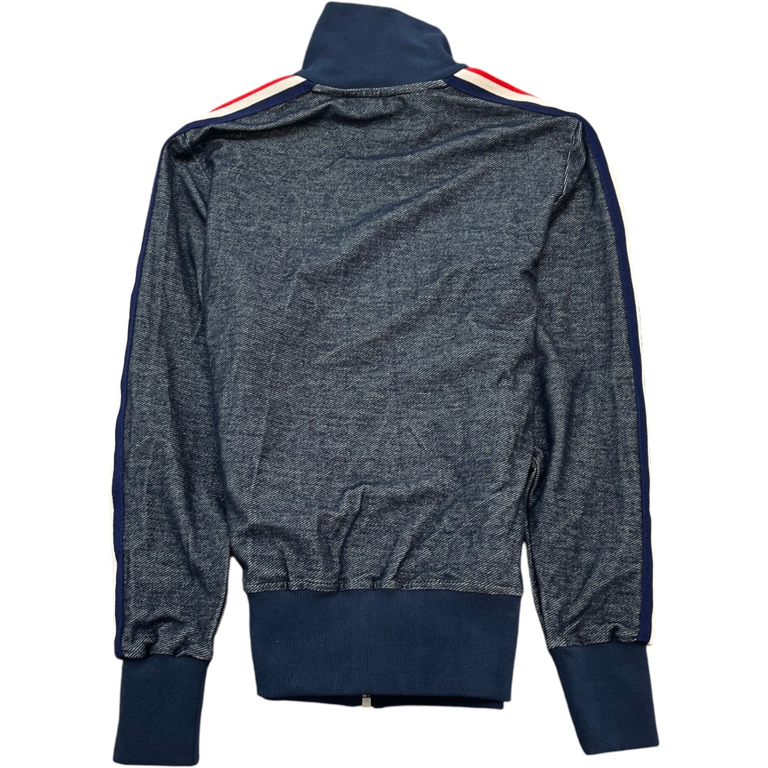 Men's Tab Logo Track Jacket Blue Size XXS