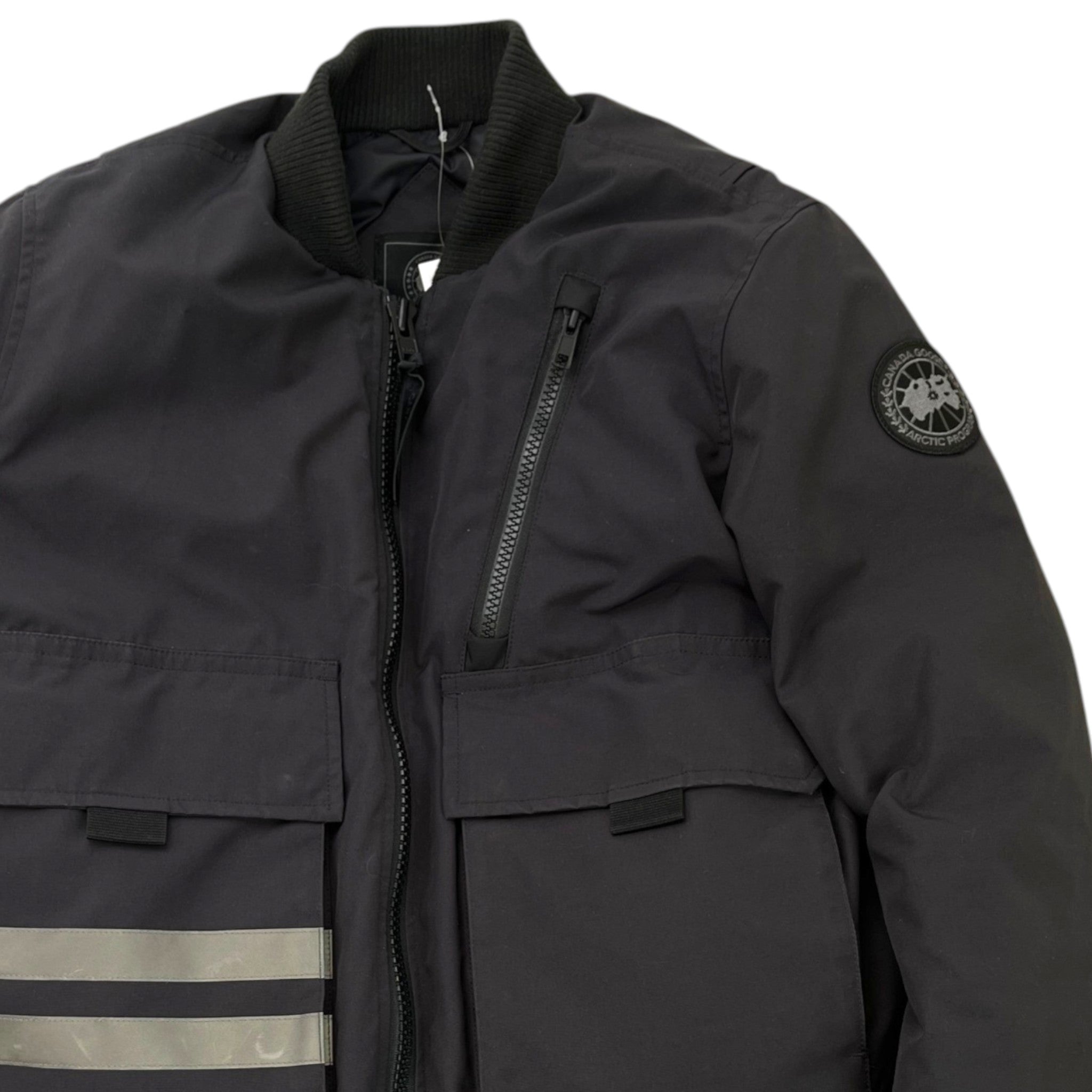 Men's Kirkfield Bomber Down Jacket Navy Size M