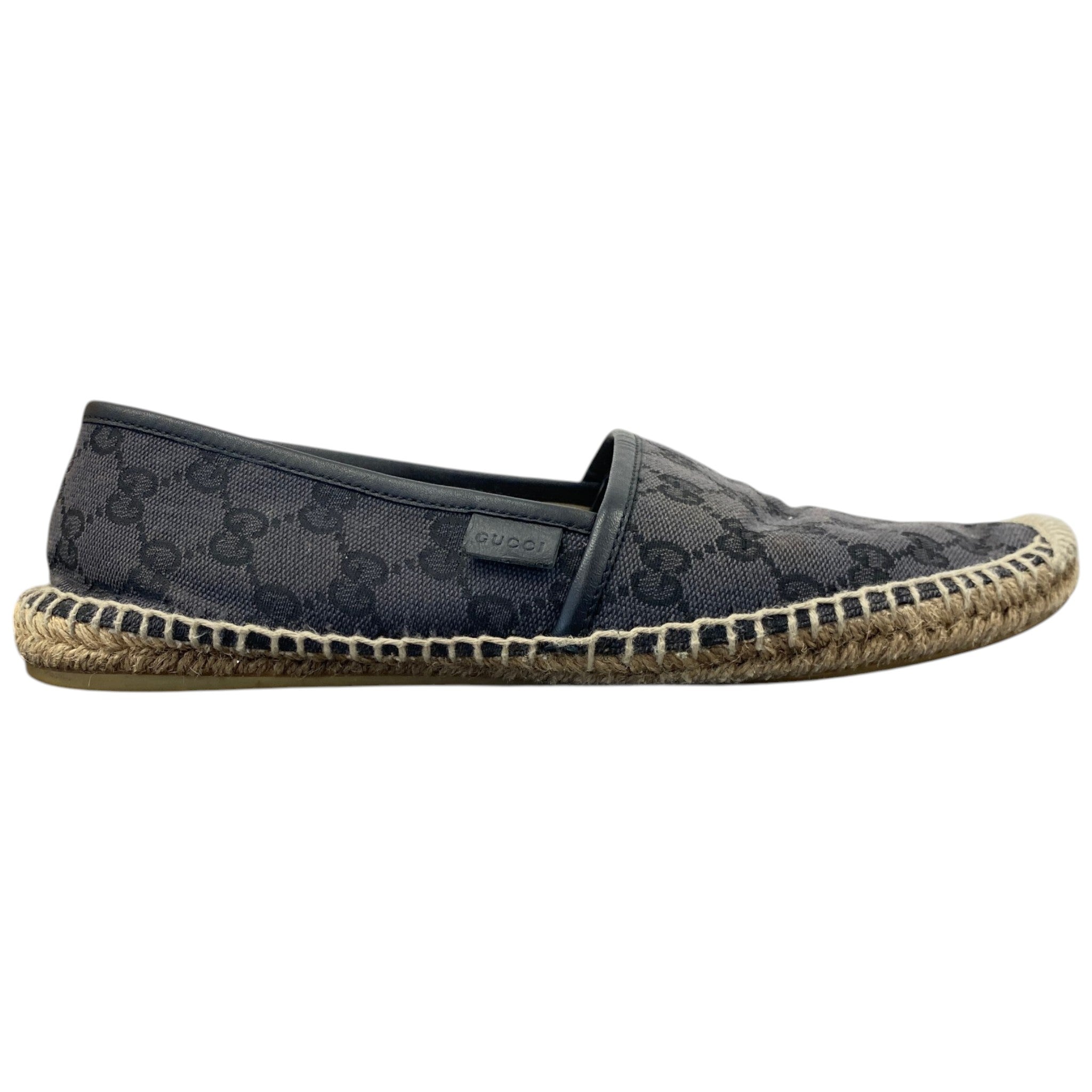 Women's Gg Supreme Espadrilles Grey Size EU 39.5 / UK 6.5