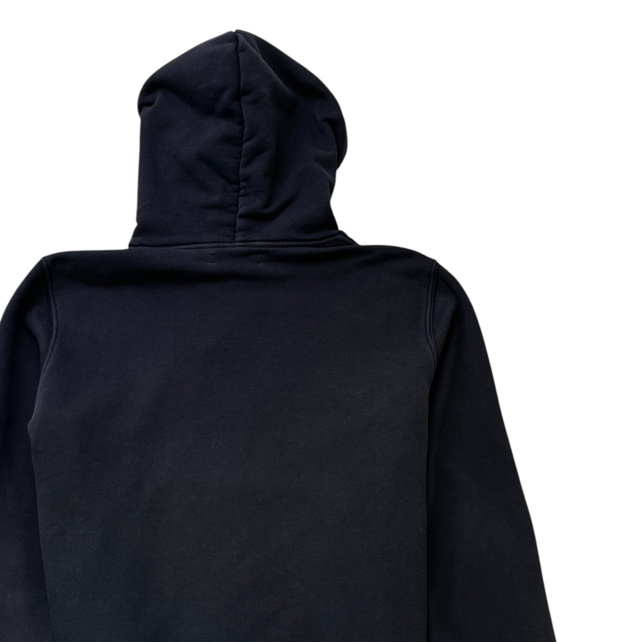 Men's Logo Print Hoodie Black Size M