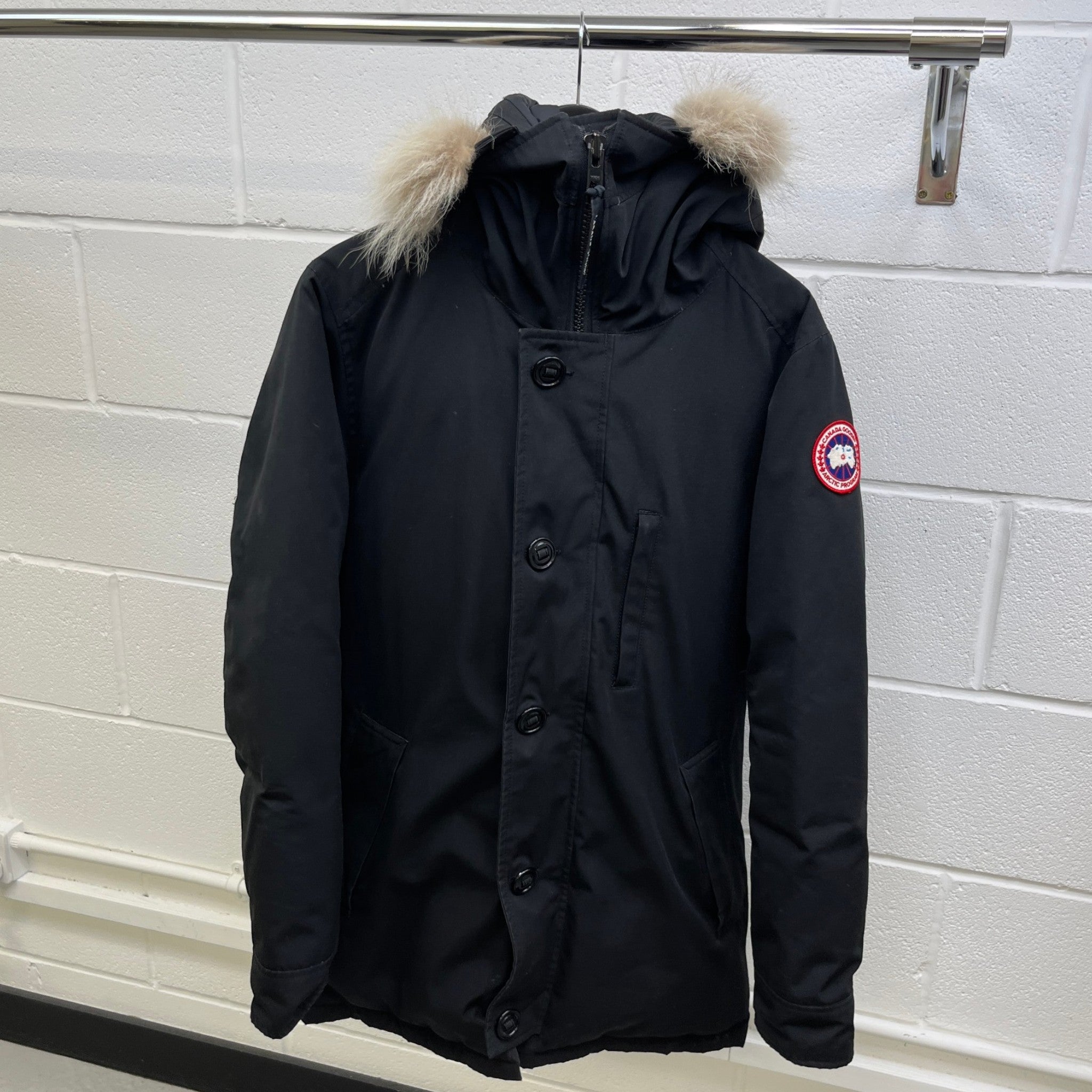 Men's Chateau Parka Down Jacket Black Size M