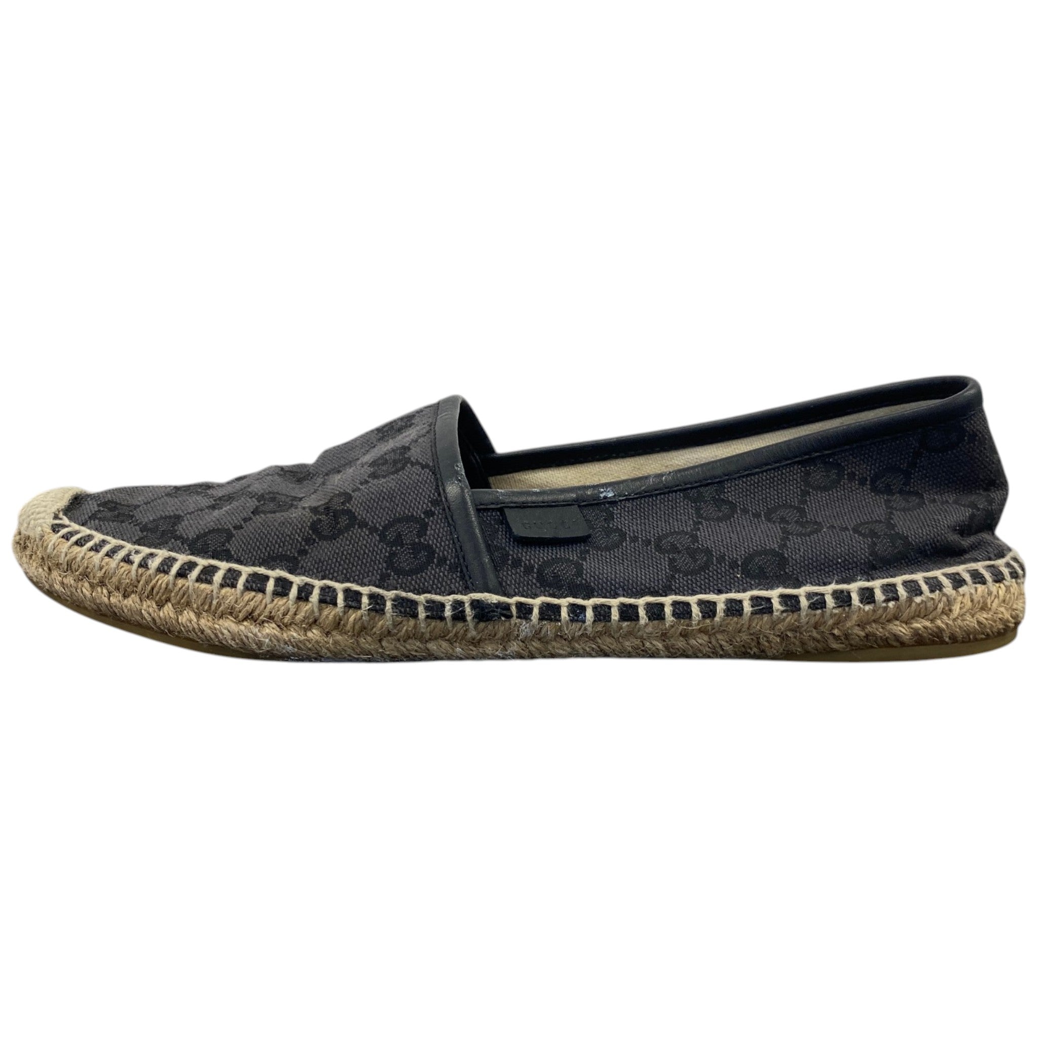 Women's Gg Supreme Espadrilles Grey Size EU 39.5 / UK 6.5