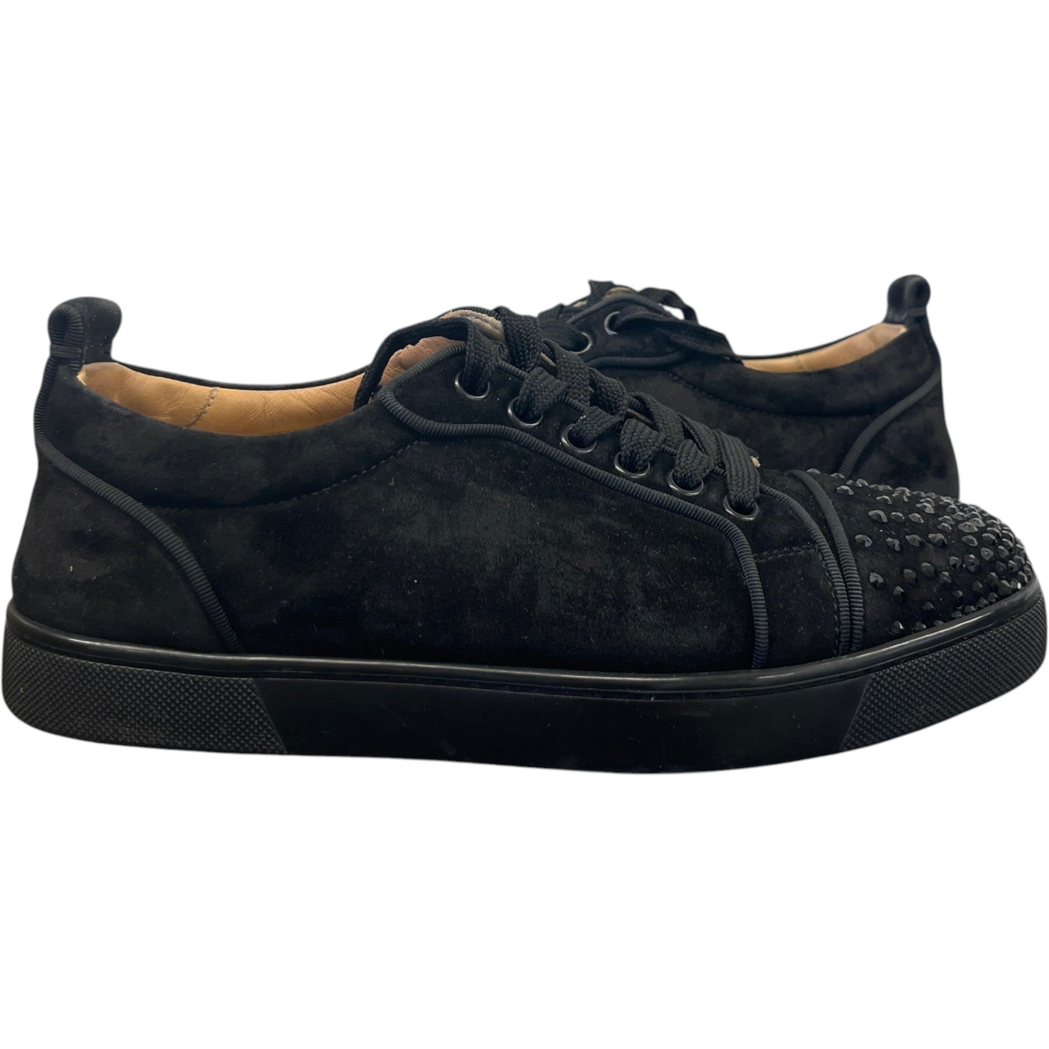 Women's Louis Junior Flat Low Trainers Black Size EU 37 / UK 4