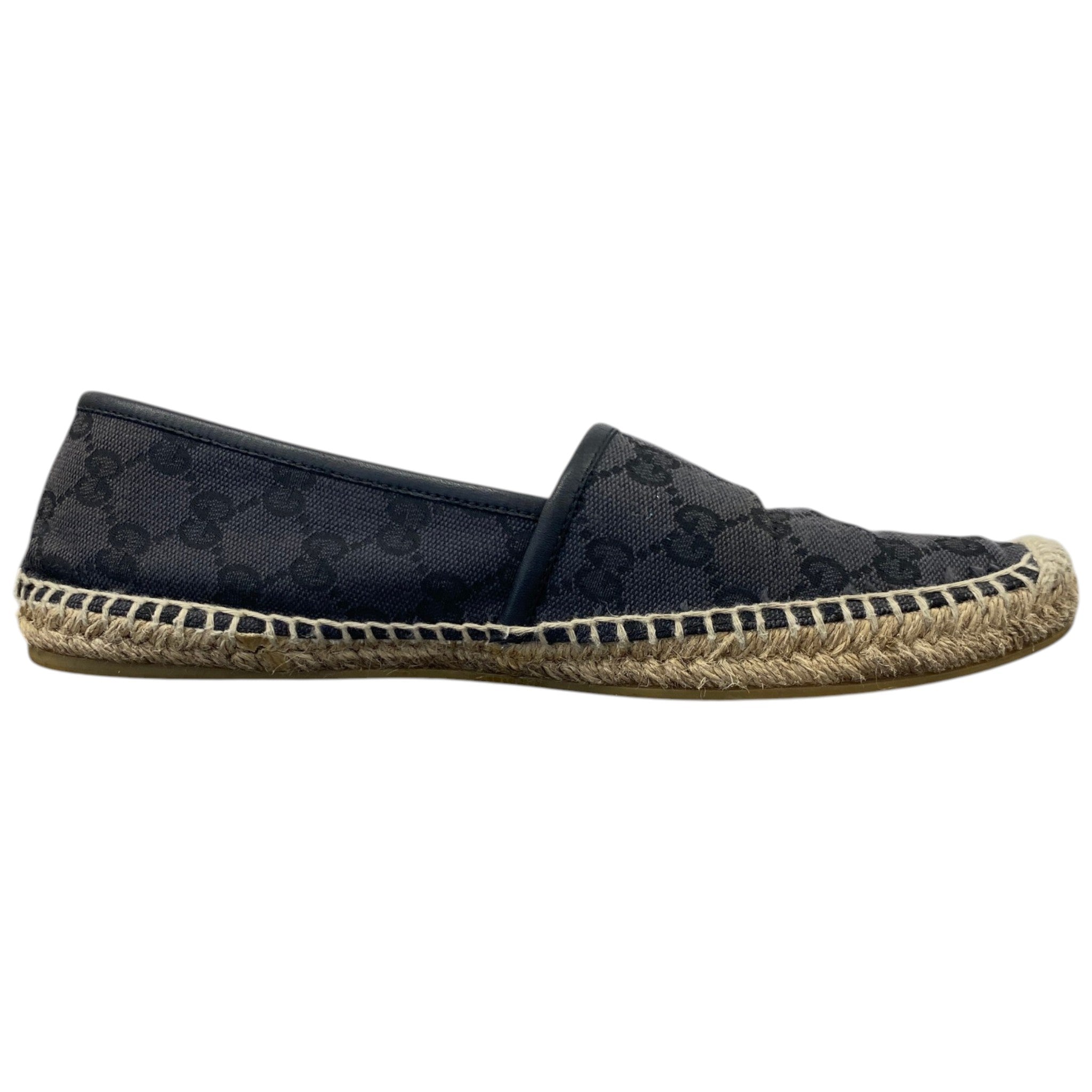 Women's Gg Supreme Espadrilles Grey Size EU 39.5 / UK 6.5