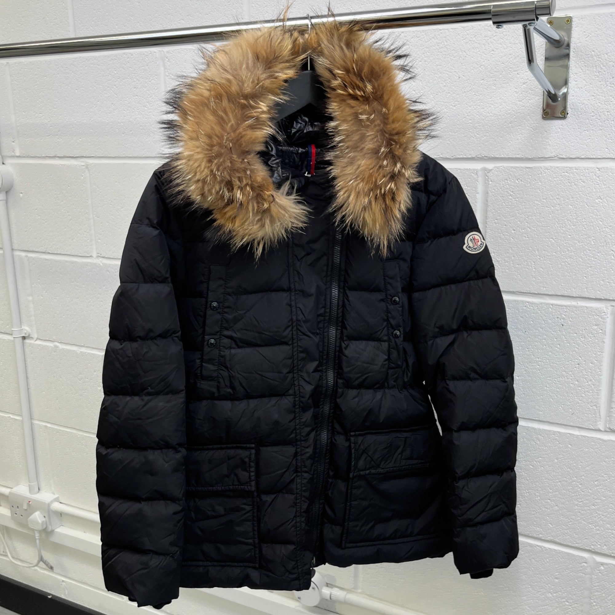 Women's Gene Down Jacket Black Size 3 / UK 14