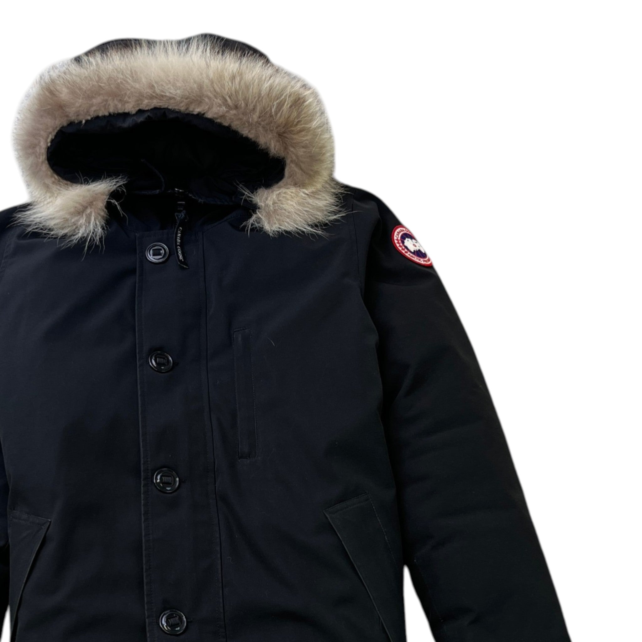 Men's Chateau Parka Down Jacket Black Size M