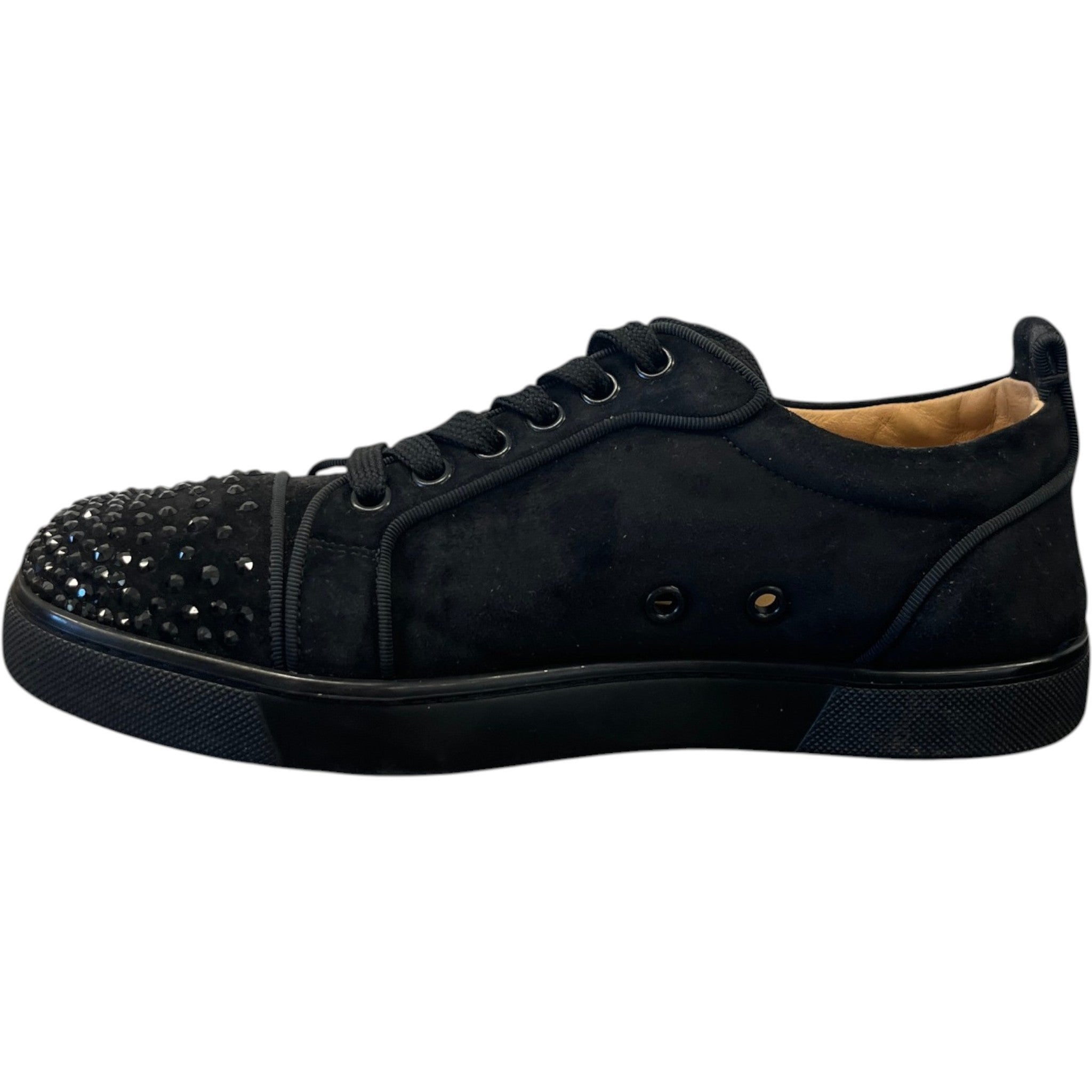 Women's Louis Junior Flat Low Trainers Black Size EU 37 / UK 4