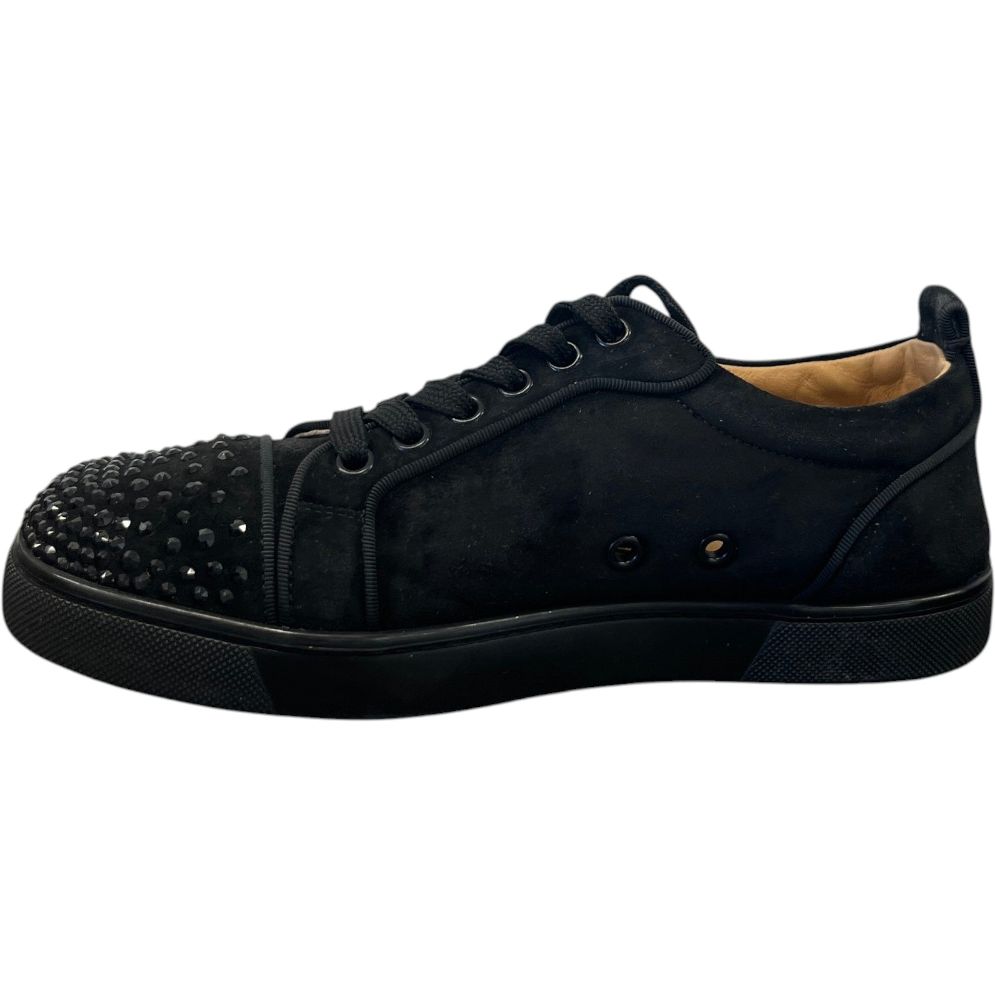 Women's Louis Junior Flat Low Trainers Black Size EU 37 / UK 4