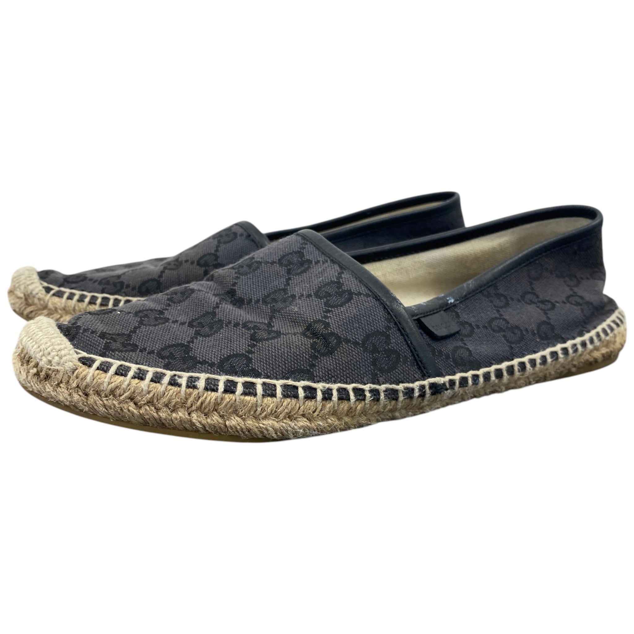 Women's Gg Supreme Espadrilles Grey Size EU 39.5 / UK 6.5