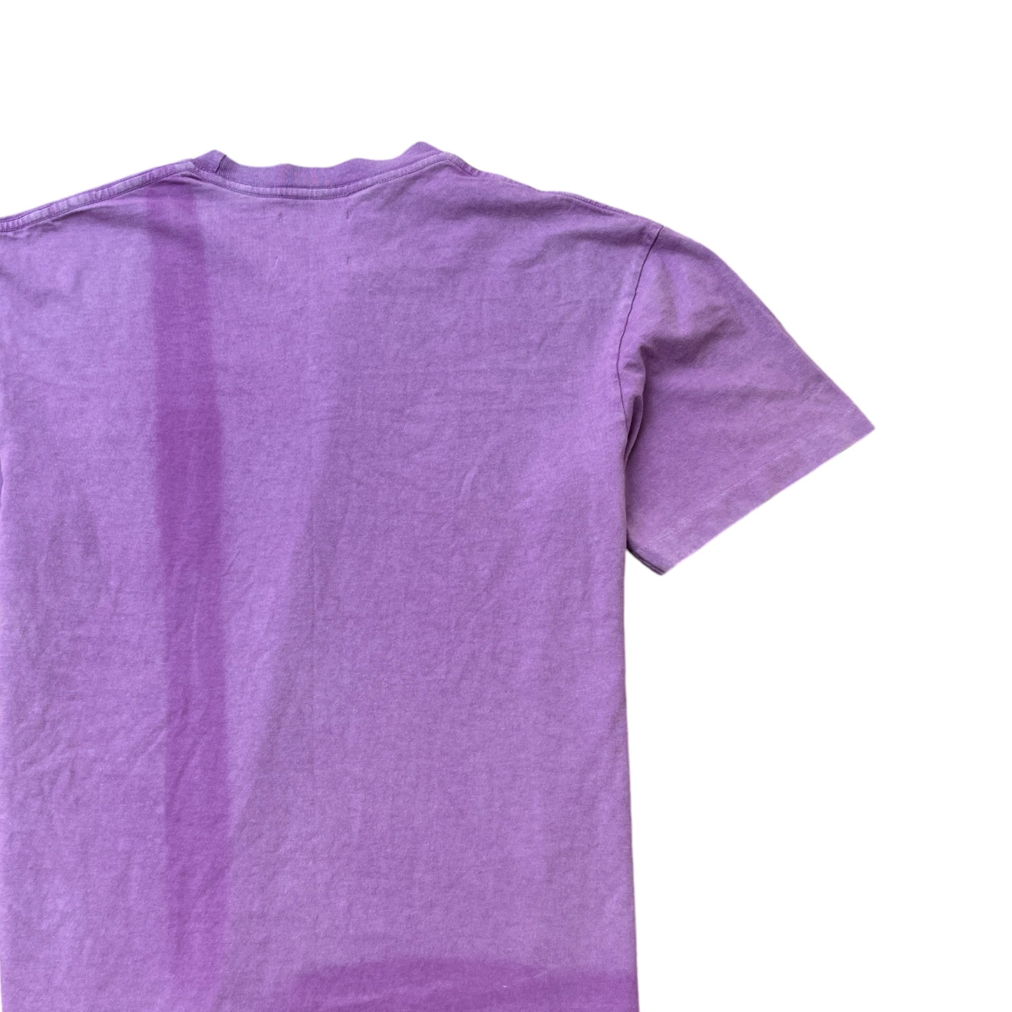 Men's Logo T-Shirt Purple Size M