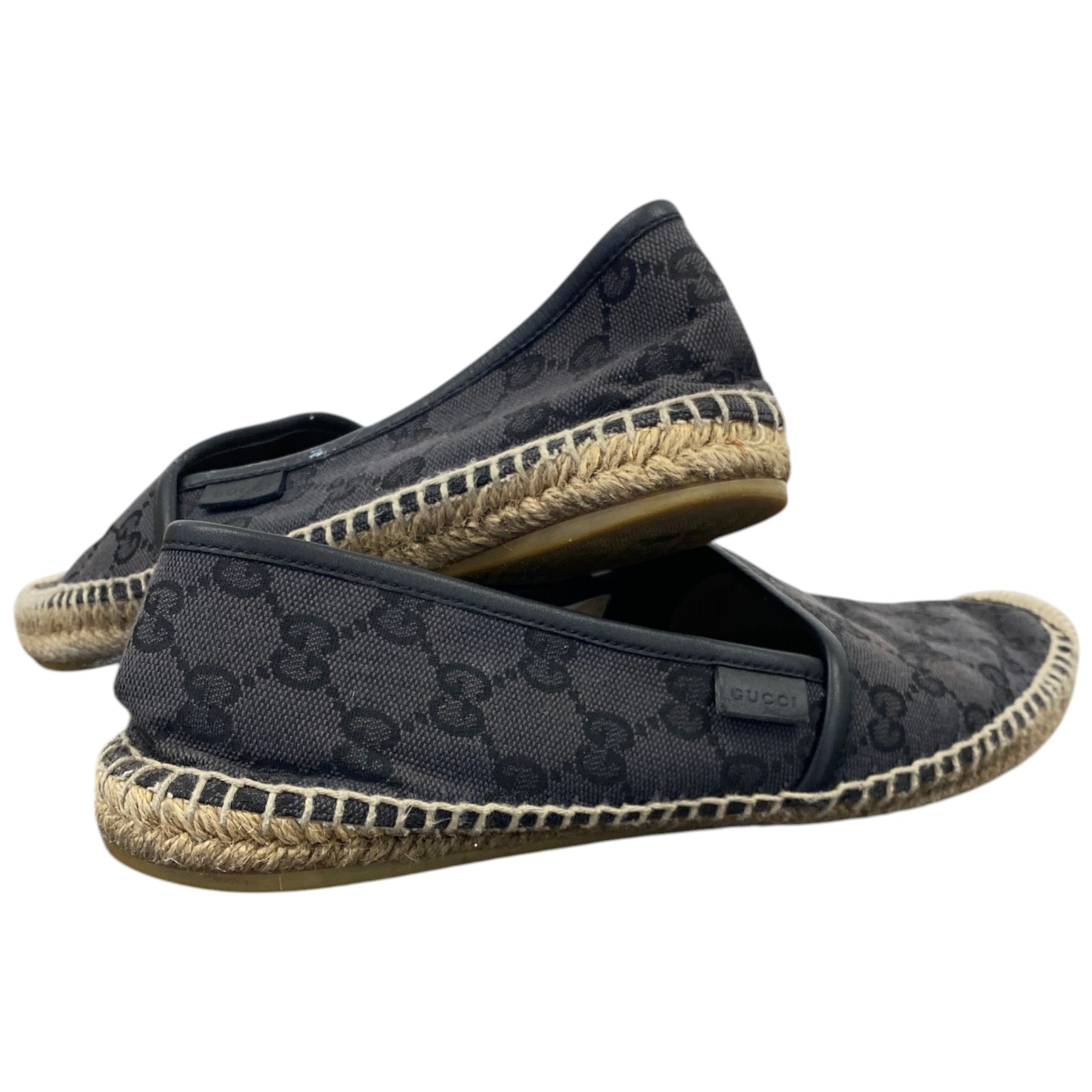 Women's Gg Supreme Espadrilles Grey Size EU 39.5 / UK 6.5