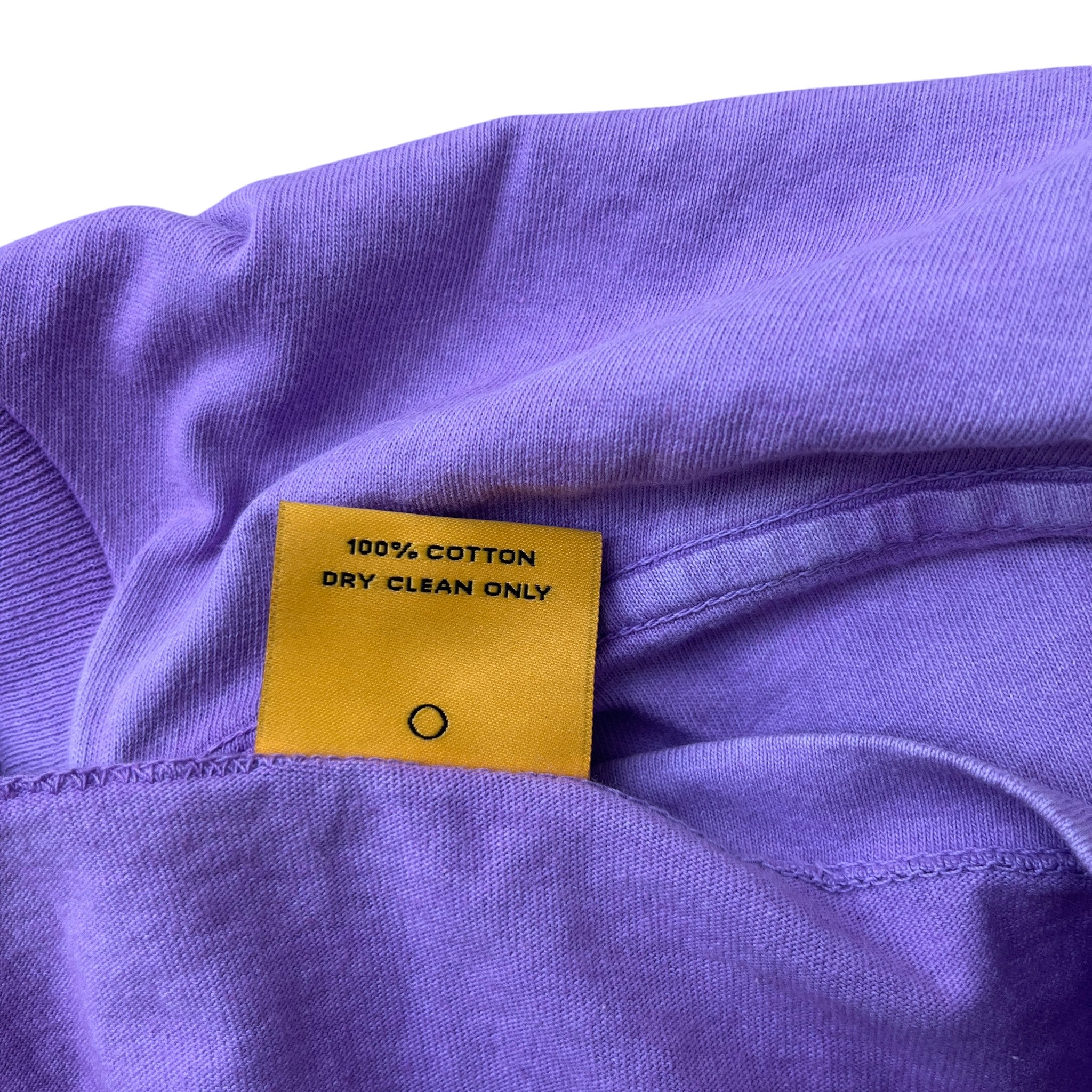 Men's Logo T-Shirt Purple Size M