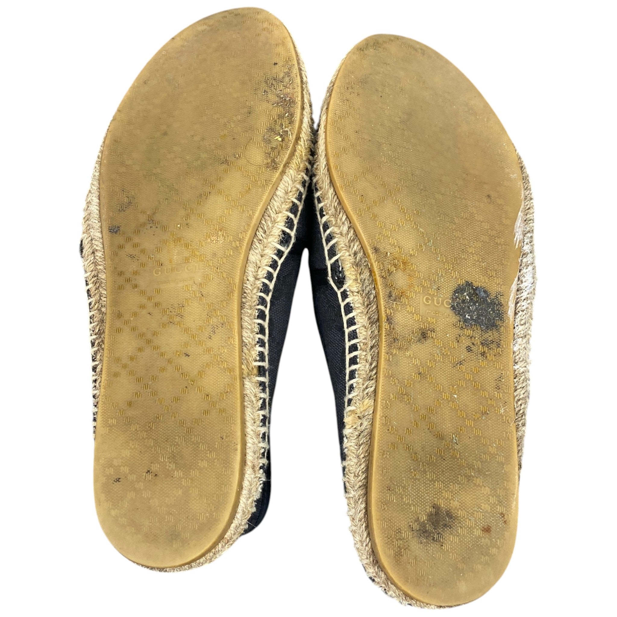 Women's Gg Supreme Espadrilles Grey Size EU 39.5 / UK 6.5
