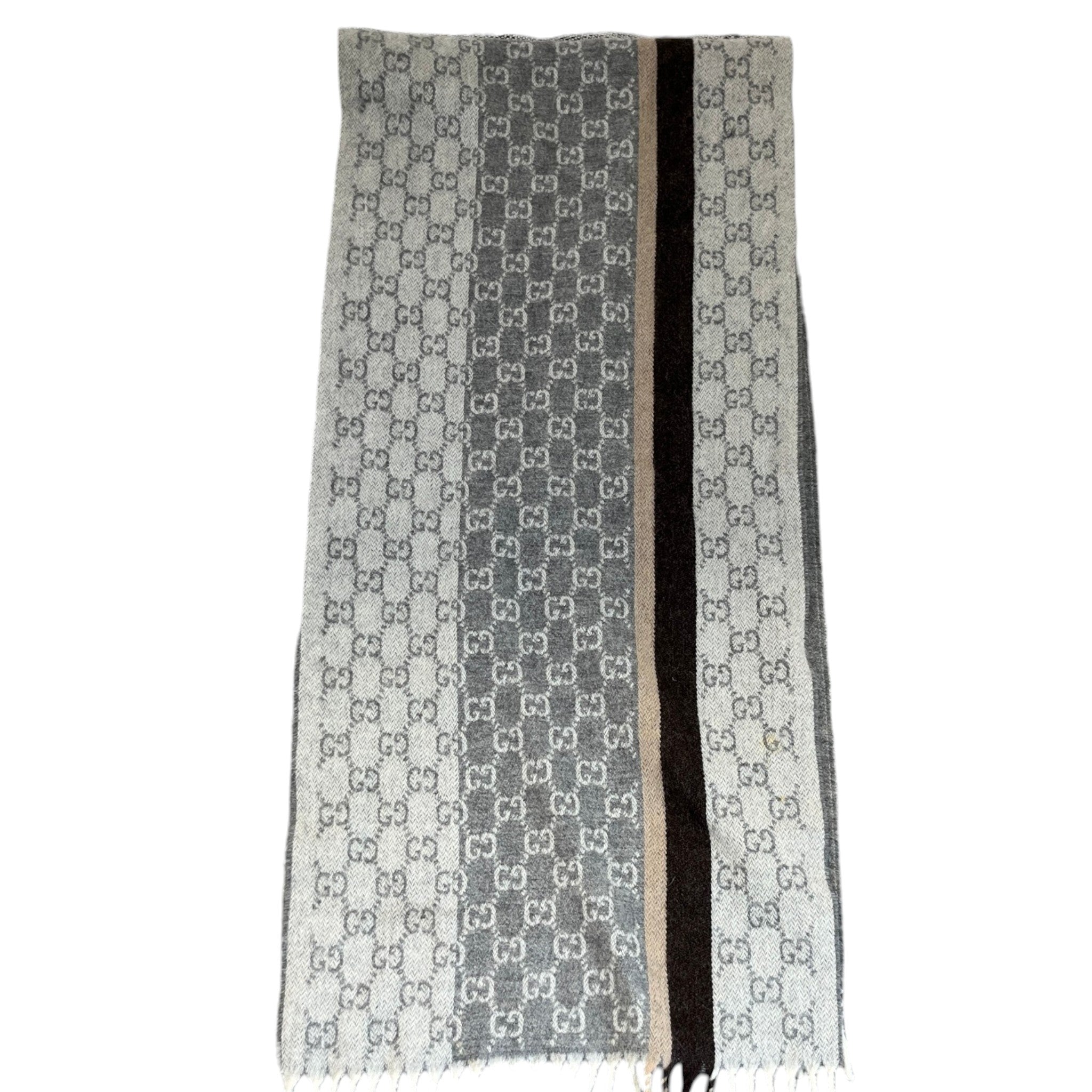 Men's Gg Supreme Scarf Grey