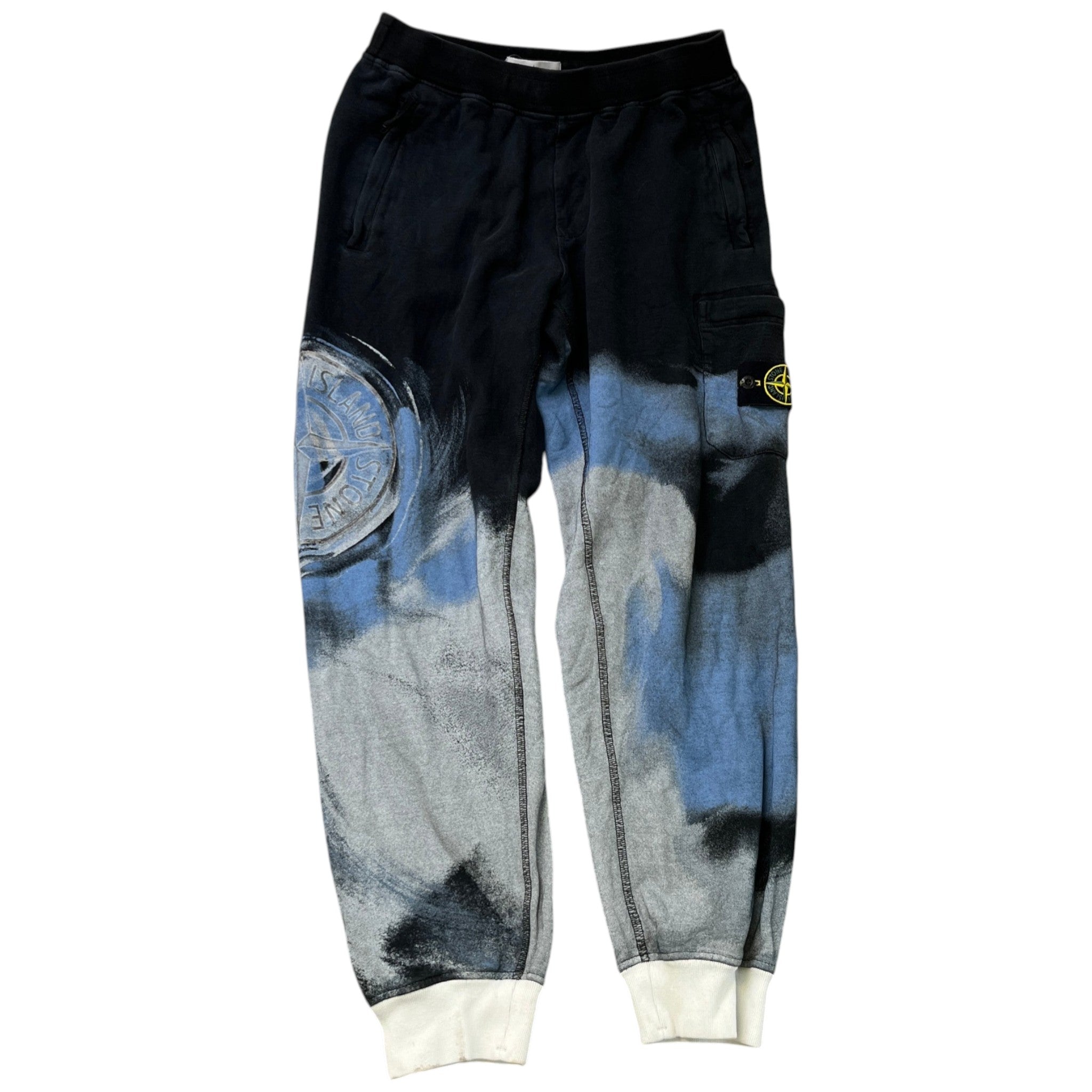 Men's Applique Logo Joggers Black Size M