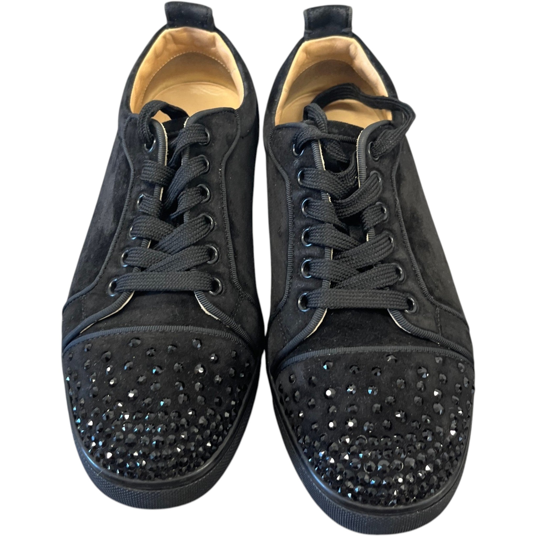 Women's Louis Junior Flat Low Trainers Black Size EU 37 / UK 4