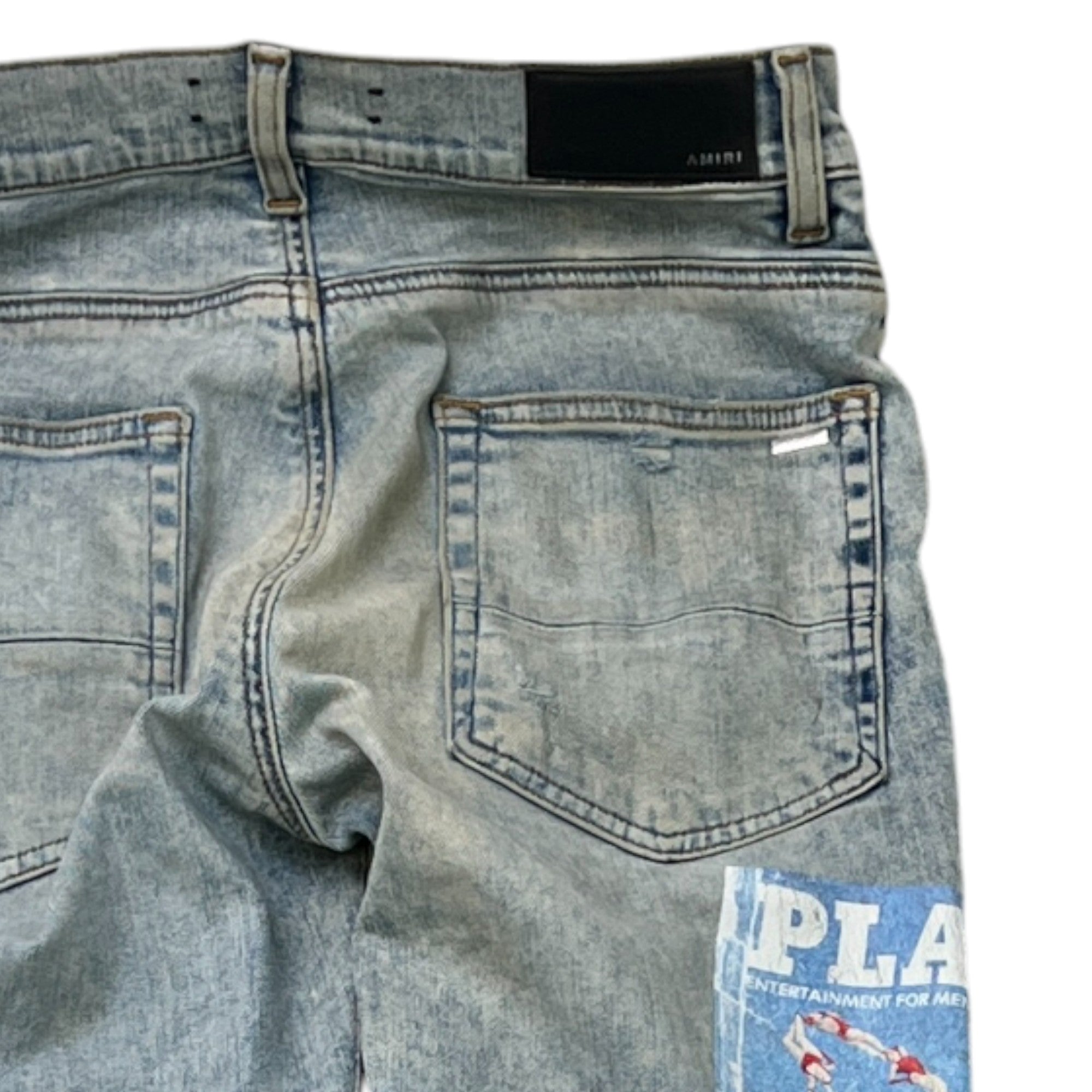 Men's Playboy Magazine Jeans Blue Size Waist 29"