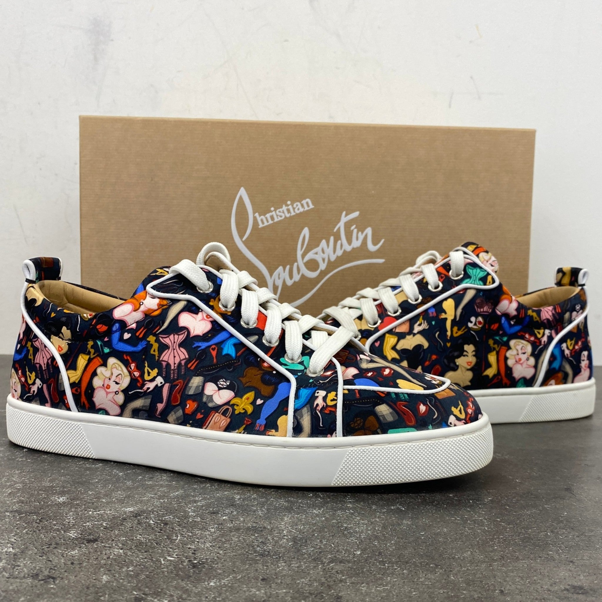 Men's Rantulow Orlato Low Trainers Multi-Coloured Size EU 40.5 / UK 6.5