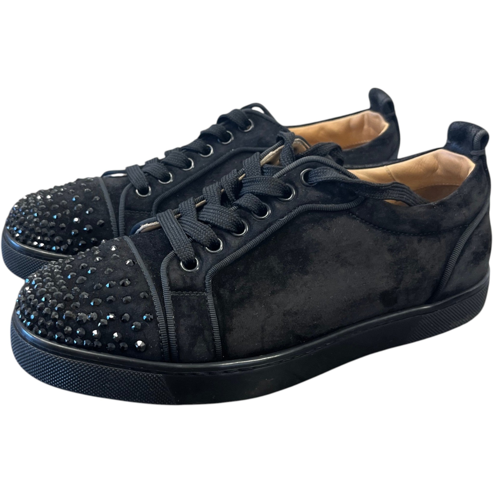 Women's Louis Junior Flat Low Trainers Black Size EU 37 / UK 4