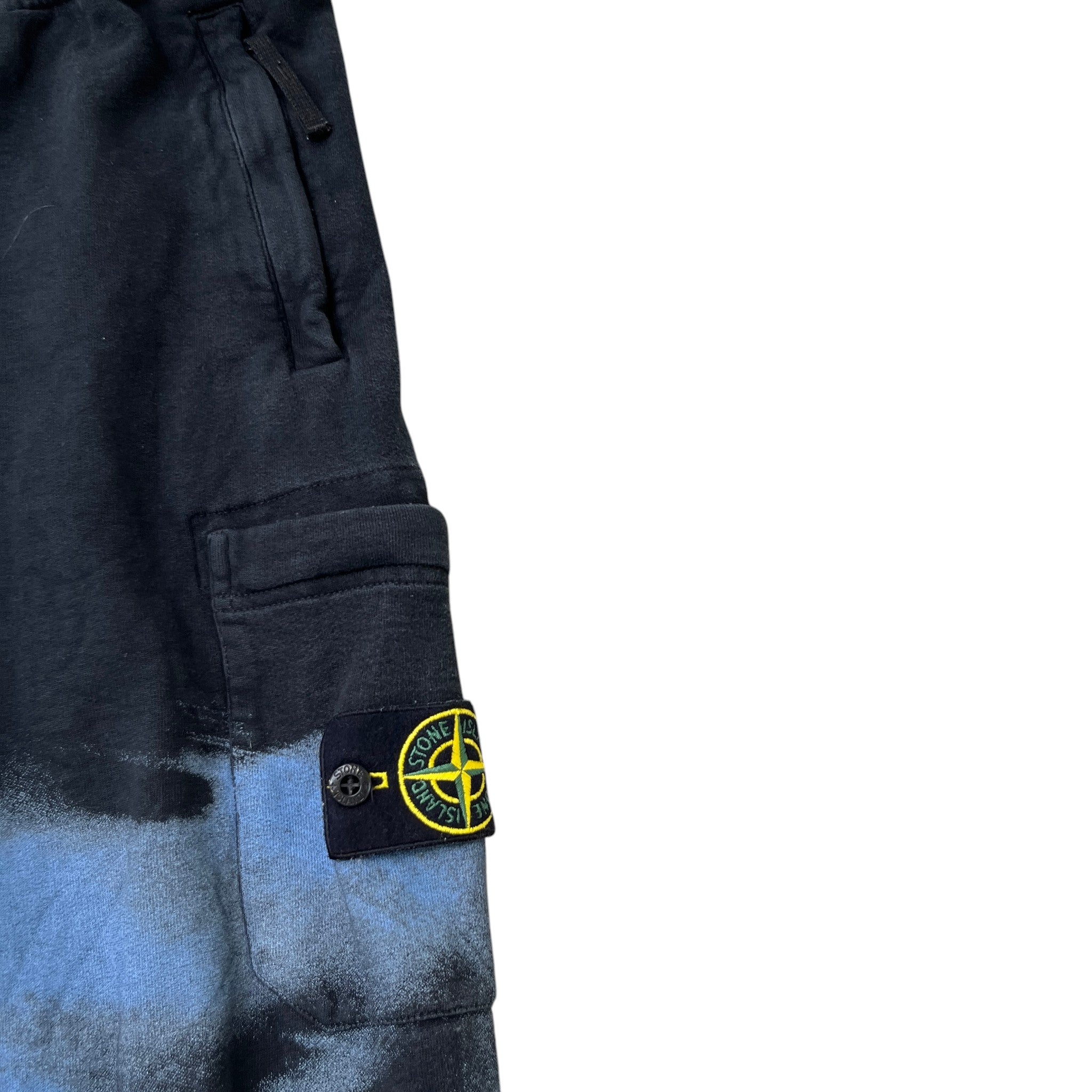 Men's Applique Logo Joggers Black Size M