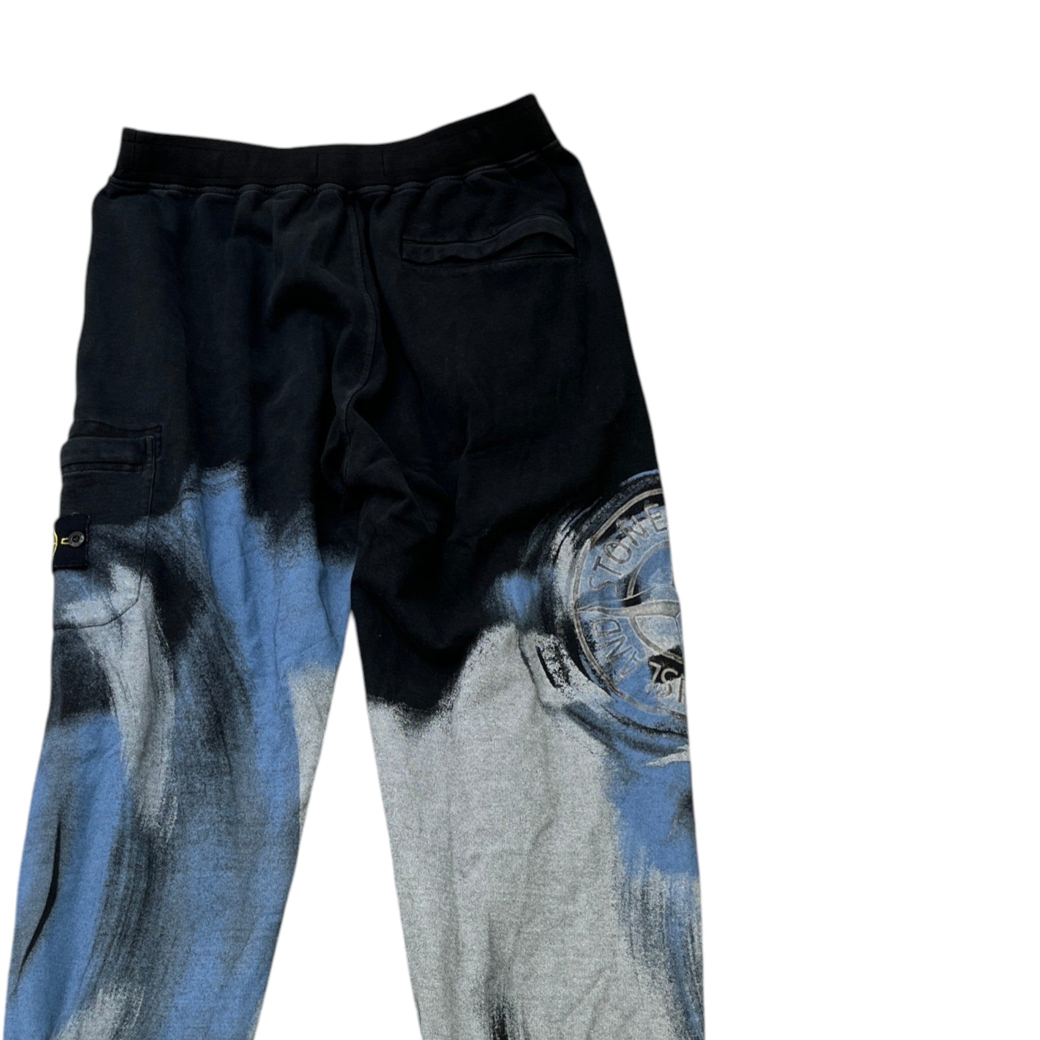 Men's Applique Logo Joggers Black Size M