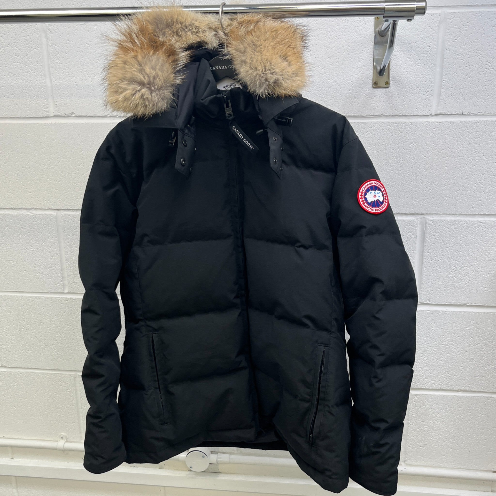 Women's Chelsea Parka Down Jacket Black Size XXL