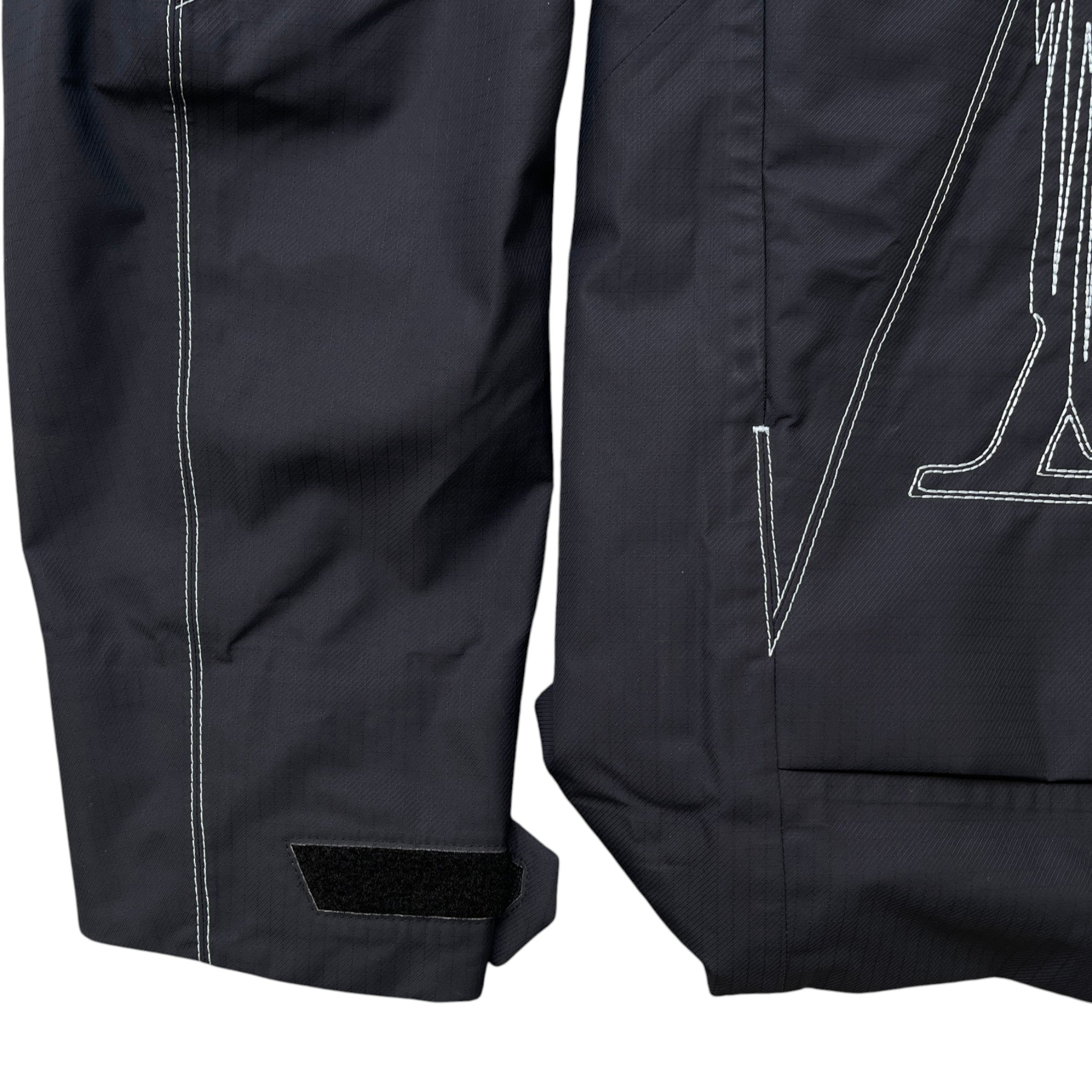 Men's Lv Frequency Technical Hooded Blouson Windbreaker Navy Size IT 52 / XL