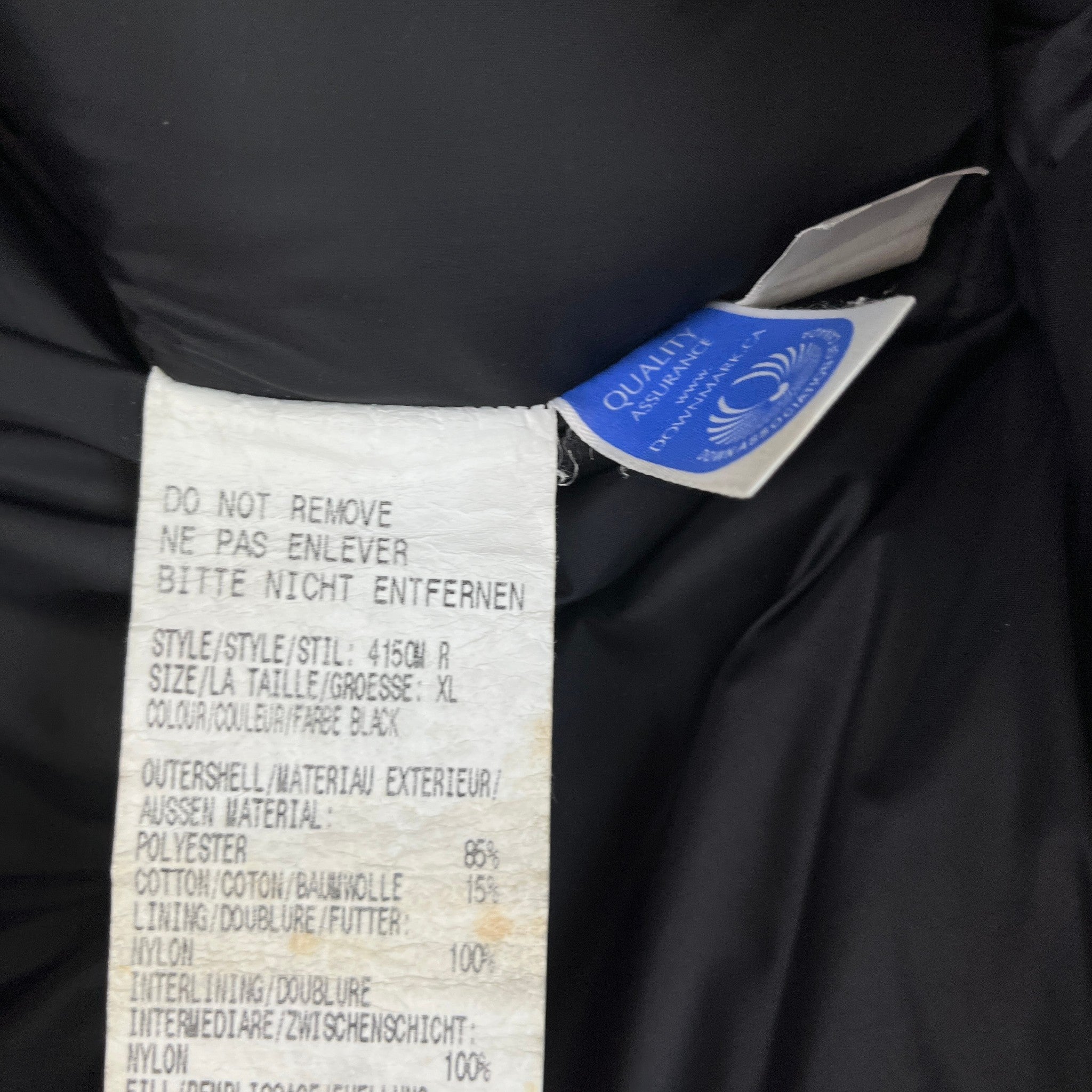 Men's Freestyle Crew Gilet Black Size XL