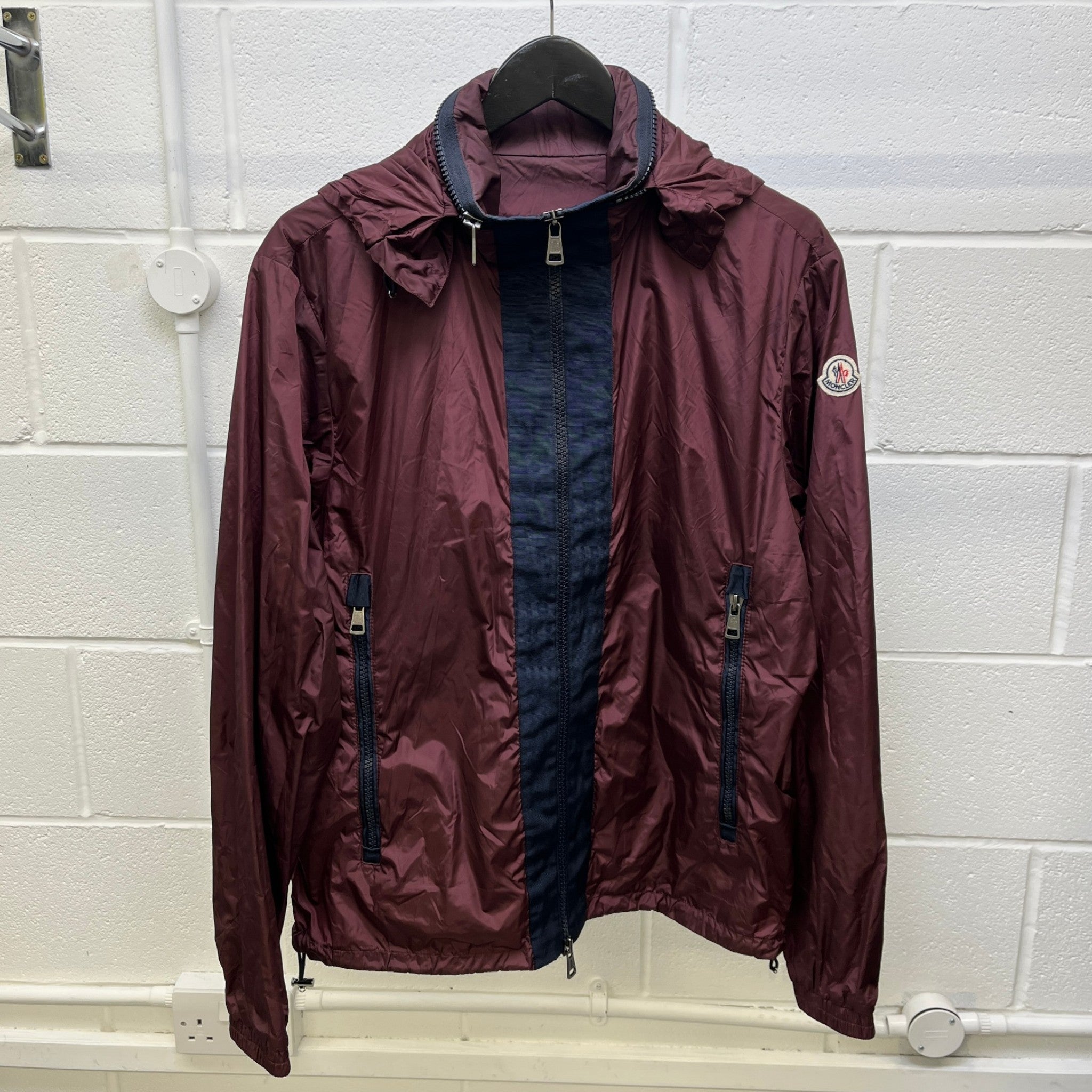 Men's Capbreton Windbreaker Burgundy Size 5 / XXL