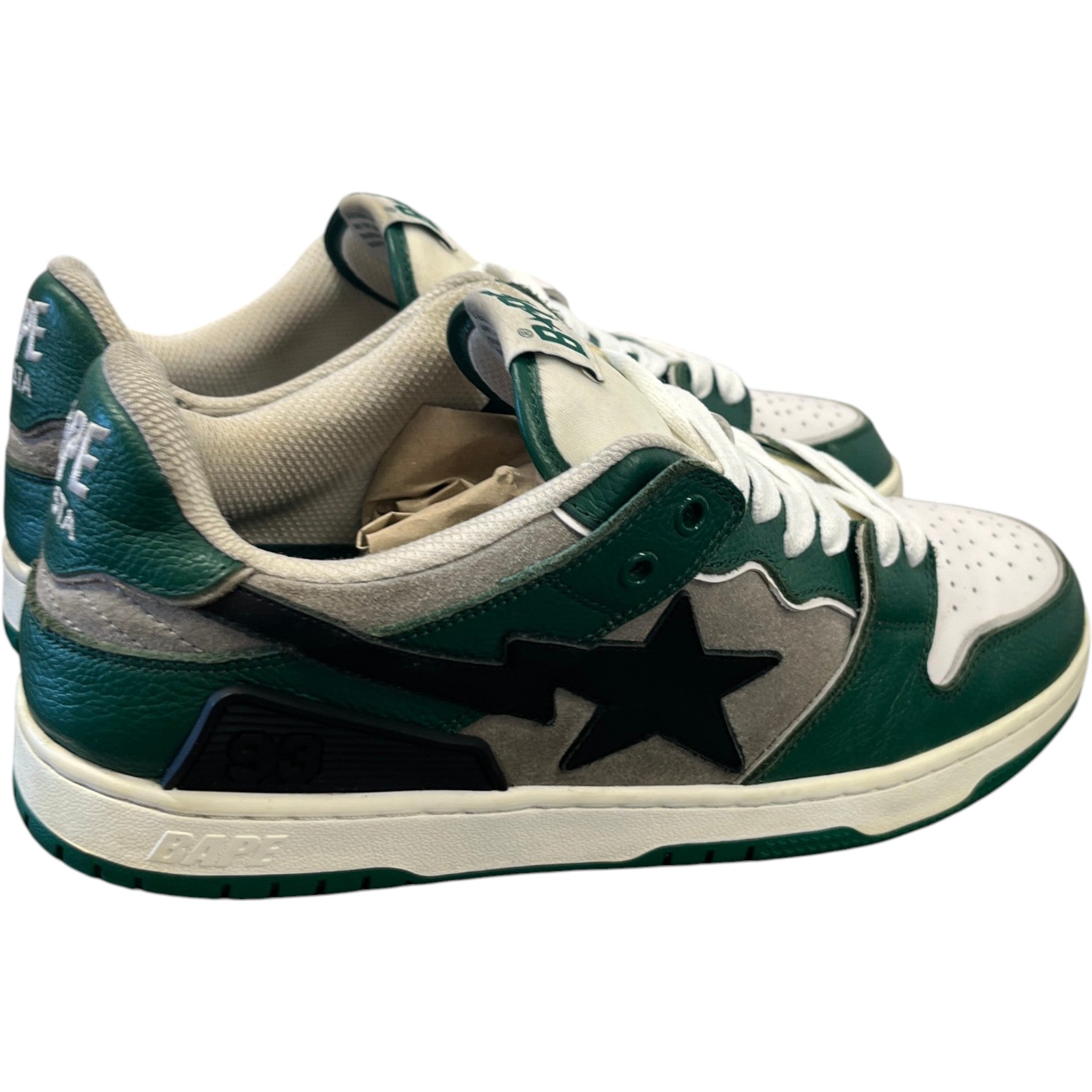 Men's Sk8 Sta #1 M2 Low Trainers Green Size EU 44 / UK 10