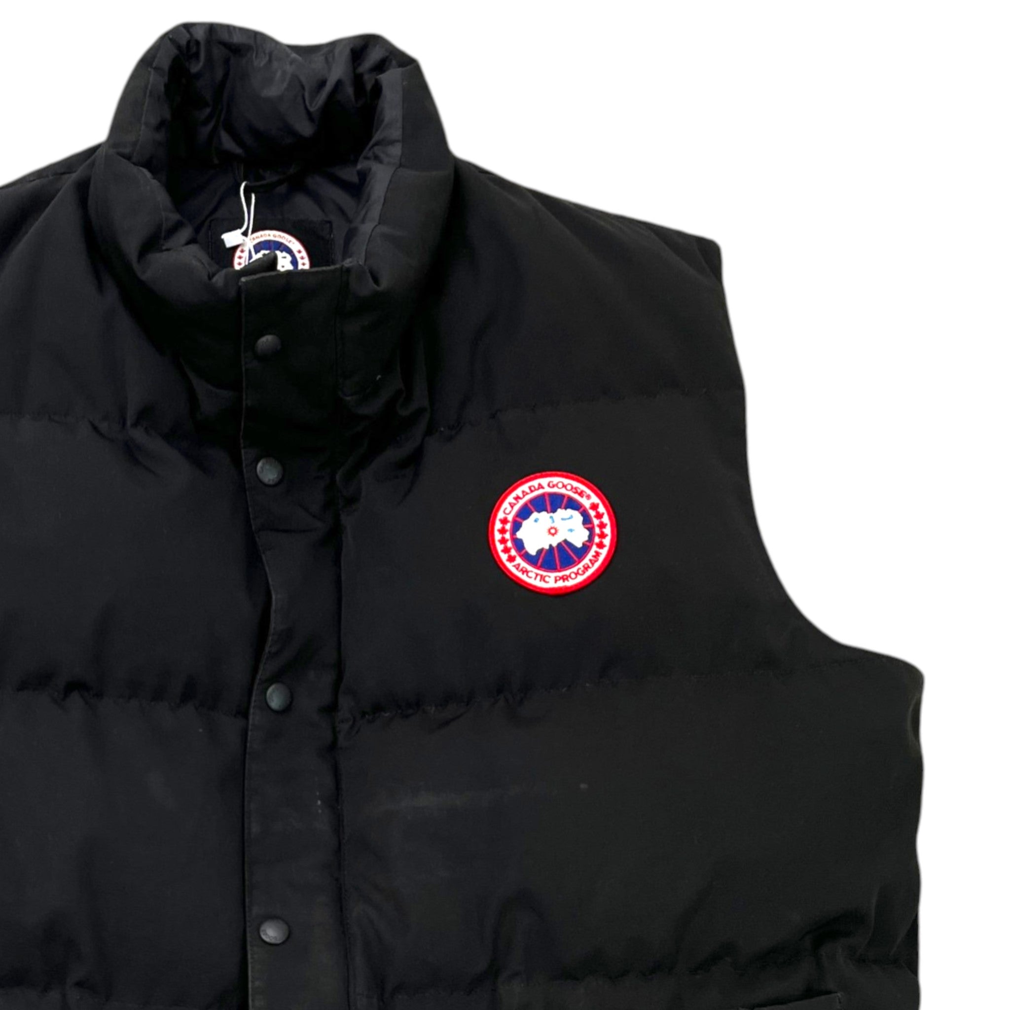 Men's Freestyle Crew Gilet Black Size XL