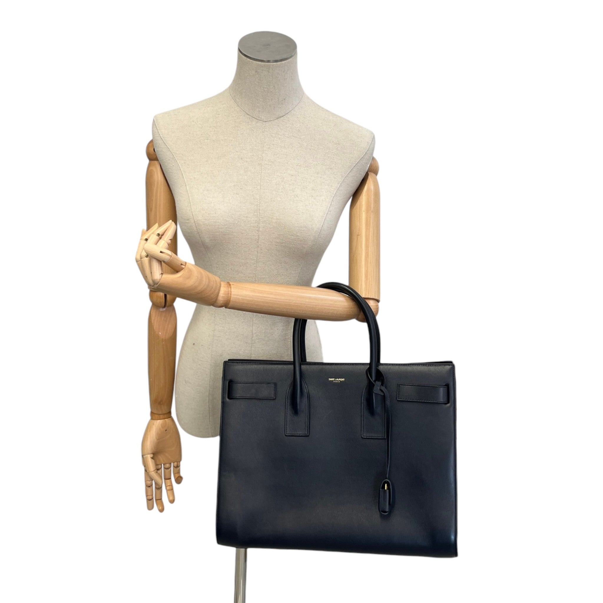 Women's Large Sac De Jour Handbag Navy