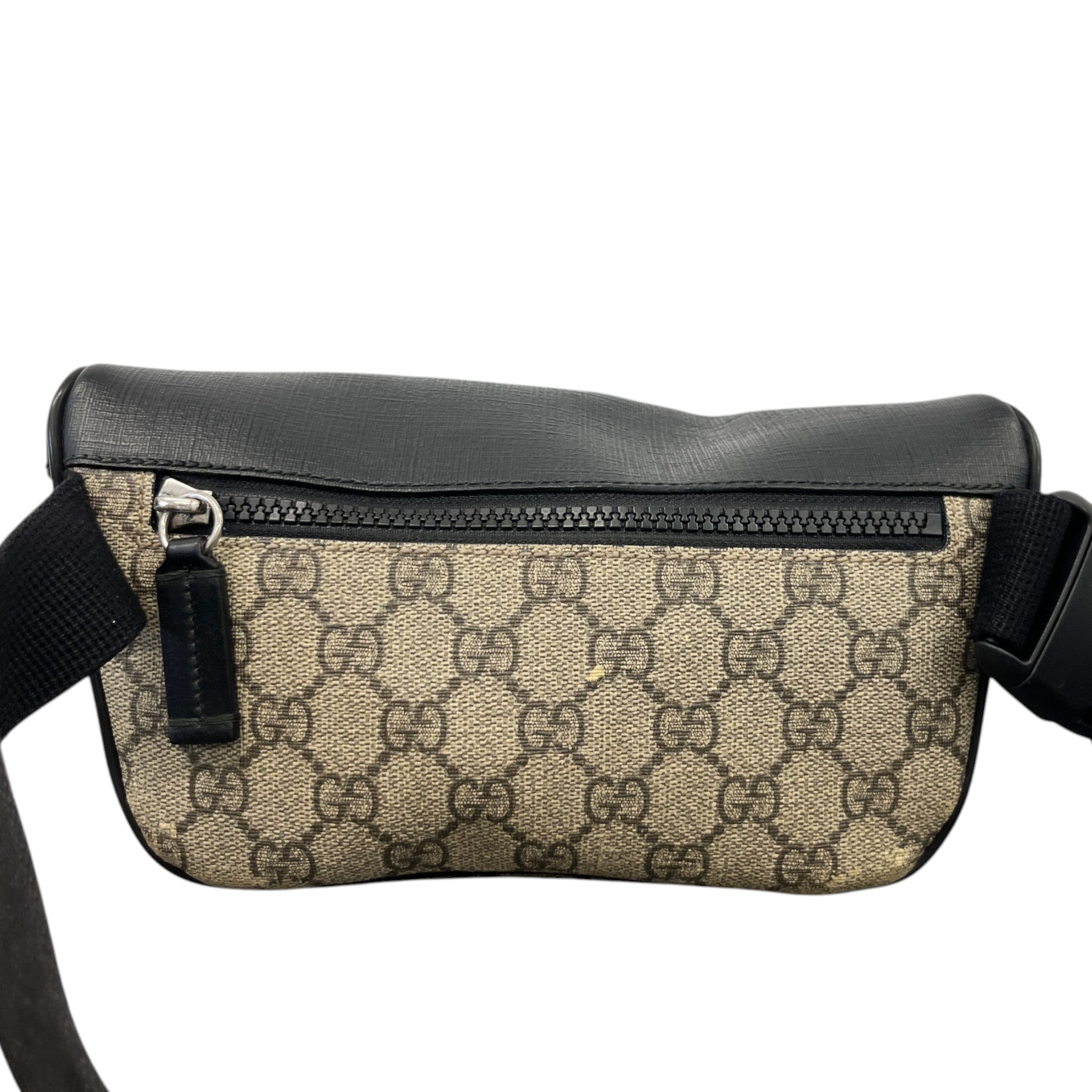 Men's Gg Supreme Belt Bag Black