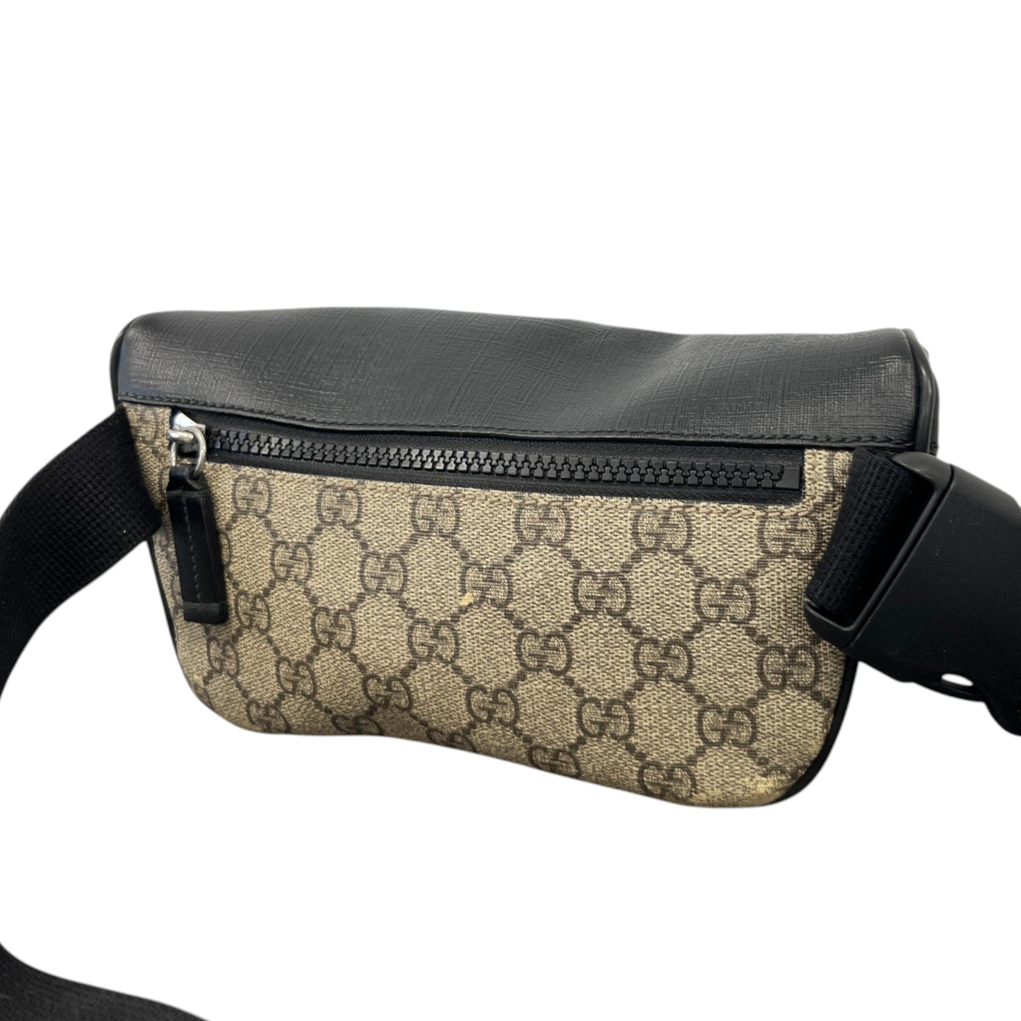 Men's Gg Supreme Belt Bag Black