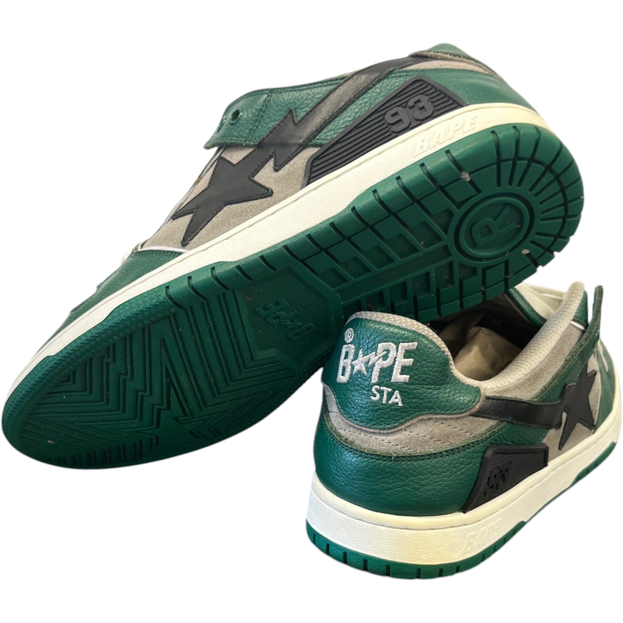 Men's Sk8 Sta #1 M2 Low Trainers Green Size EU 44 / UK 10