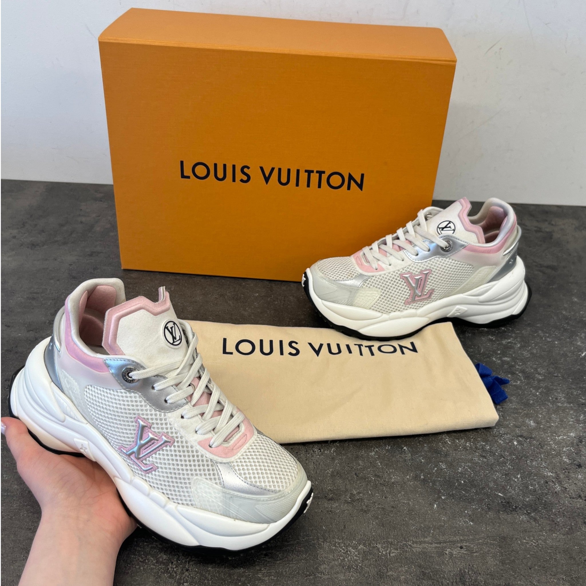 Women's Run 55 Low Trainers Pink Size EU 35 / UK 2